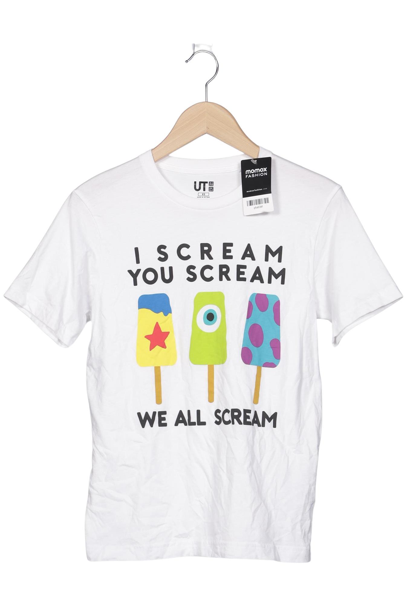 

uniqlo Damen T-Shirt, weiß, Gr. 34