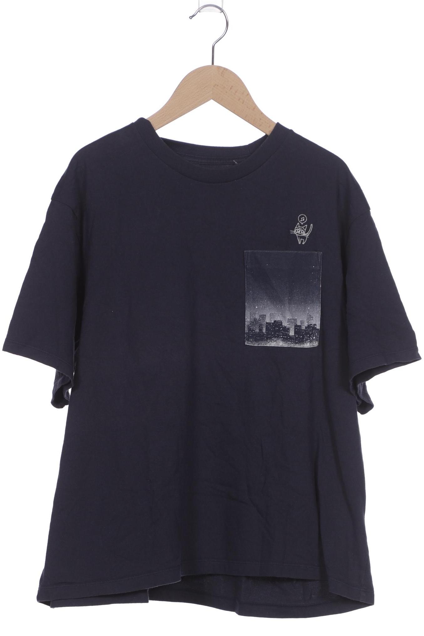 

uniqlo Damen T-Shirt, marineblau, Gr. 42