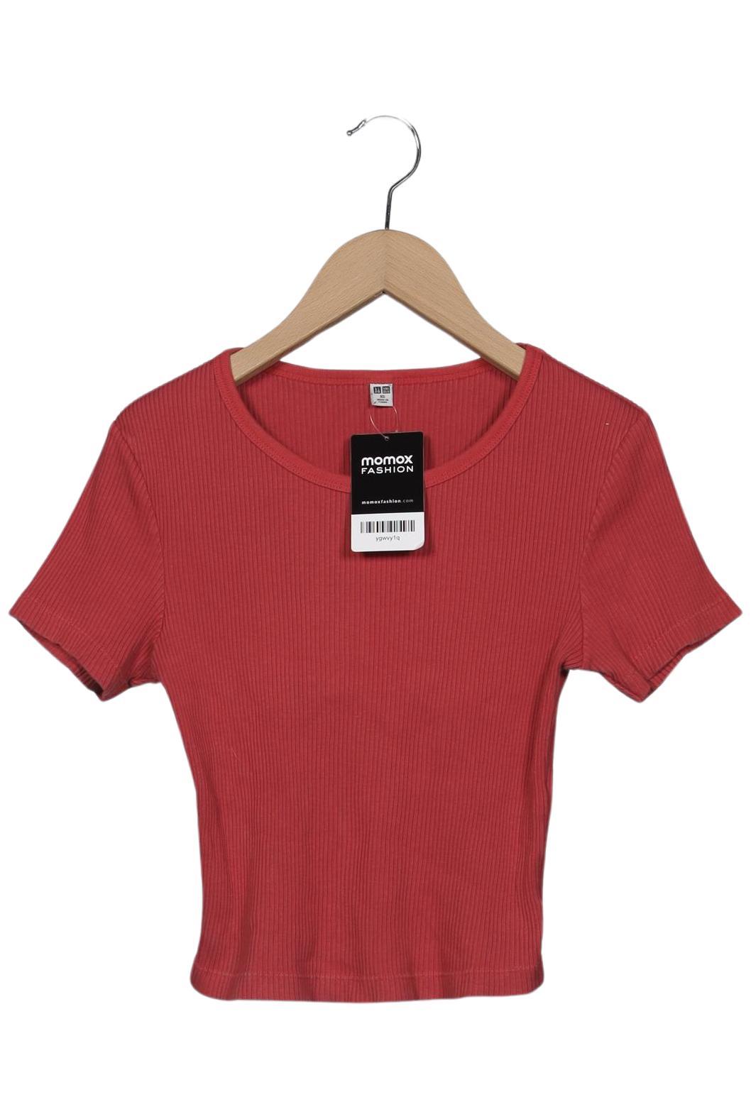 

uniqlo Damen T-Shirt, rot, Gr. 34