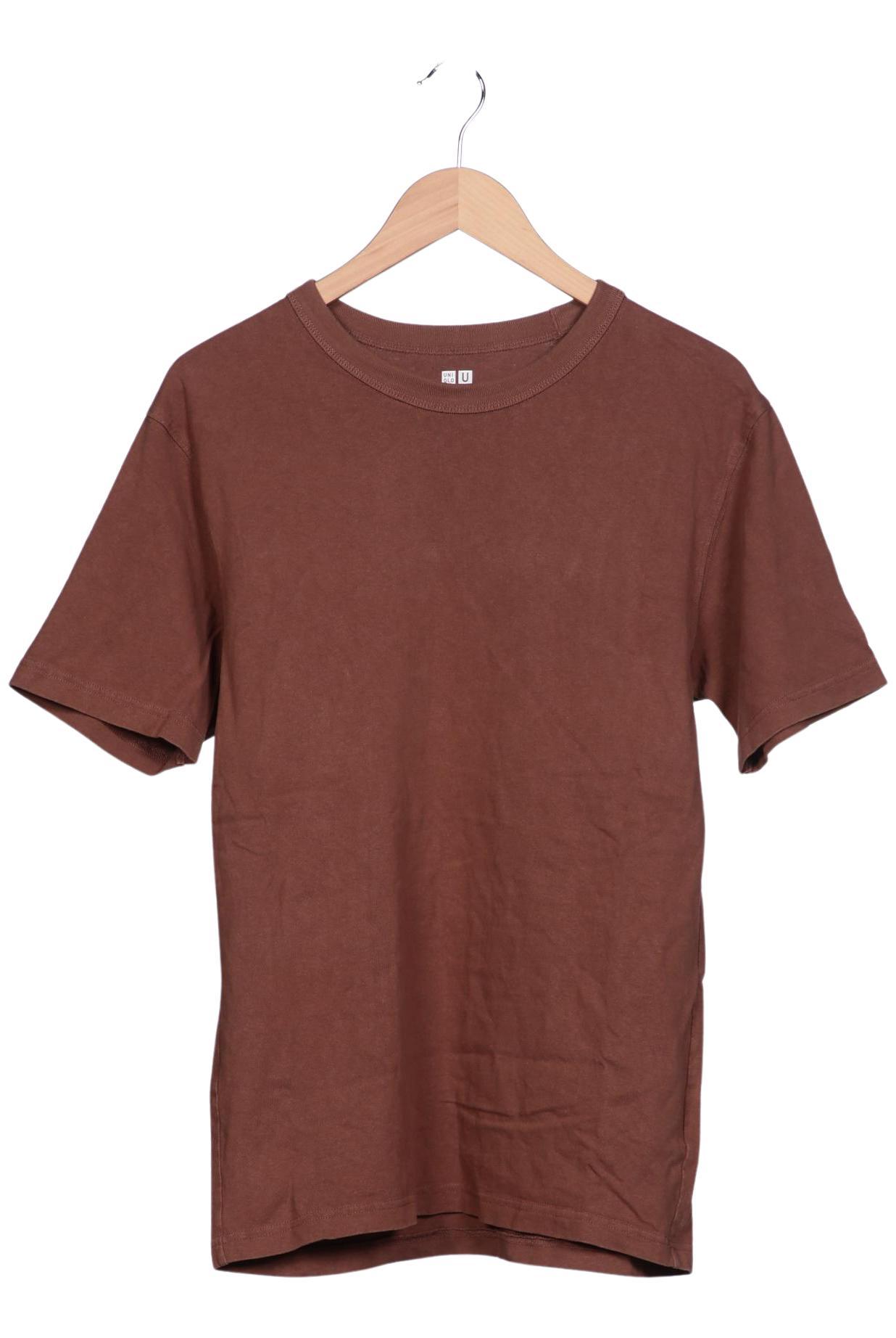 

uniqlo Damen T-Shirt, braun, Gr. 38