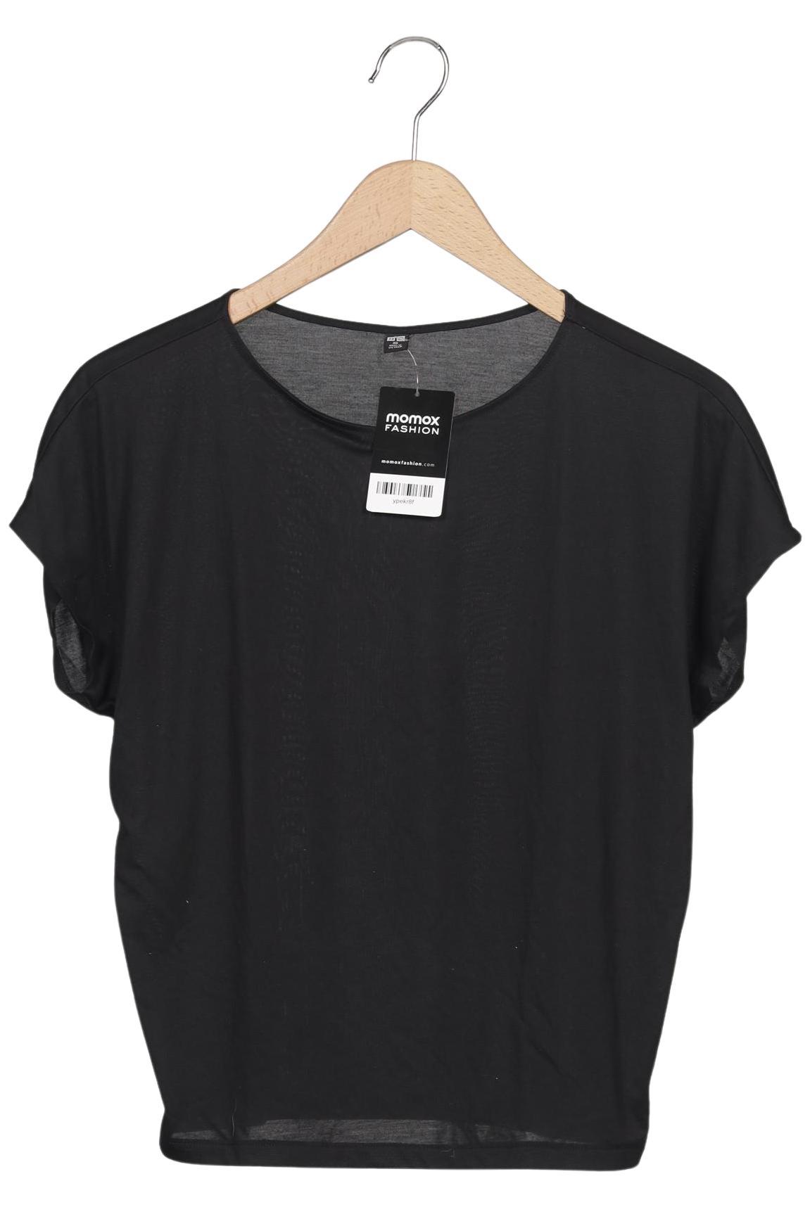 

uniqlo Damen T-Shirt, schwarz, Gr. 34