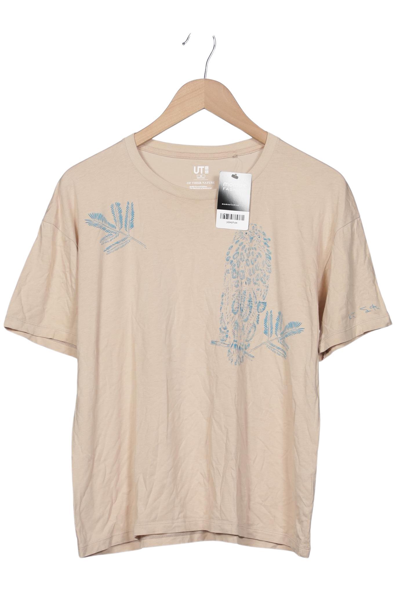 

uniqlo Damen T-Shirt, beige, Gr. 38