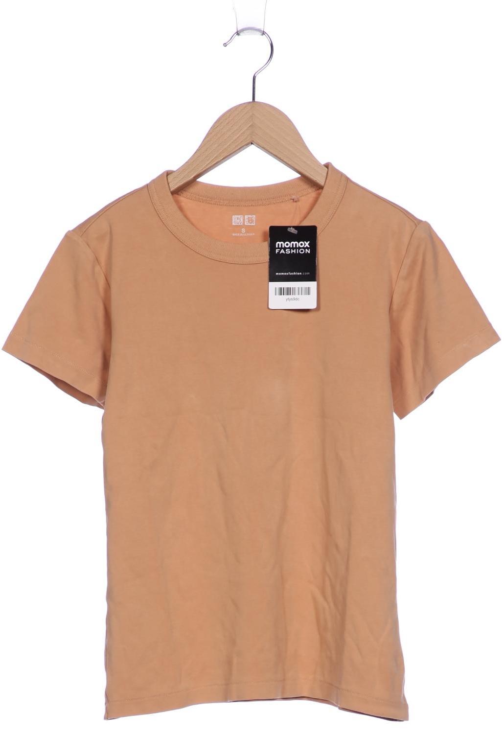 

uniqlo Damen T-Shirt, beige, Gr. 36