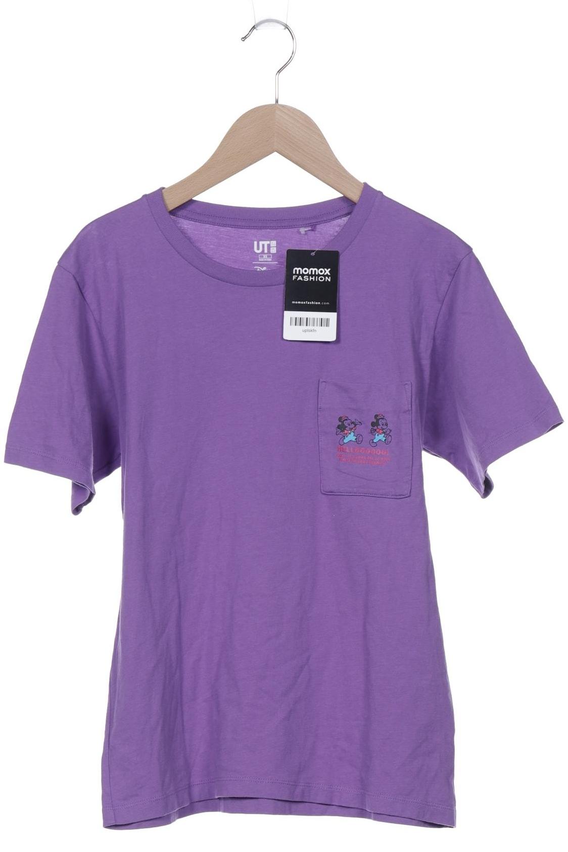 

uniqlo Damen T-Shirt, flieder, Gr. 34