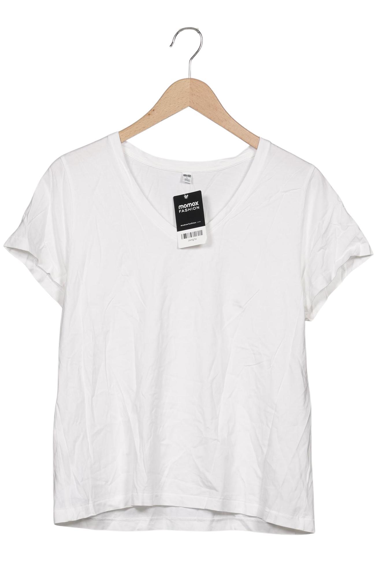 

uniqlo Damen T-Shirt, weiß, Gr. 42