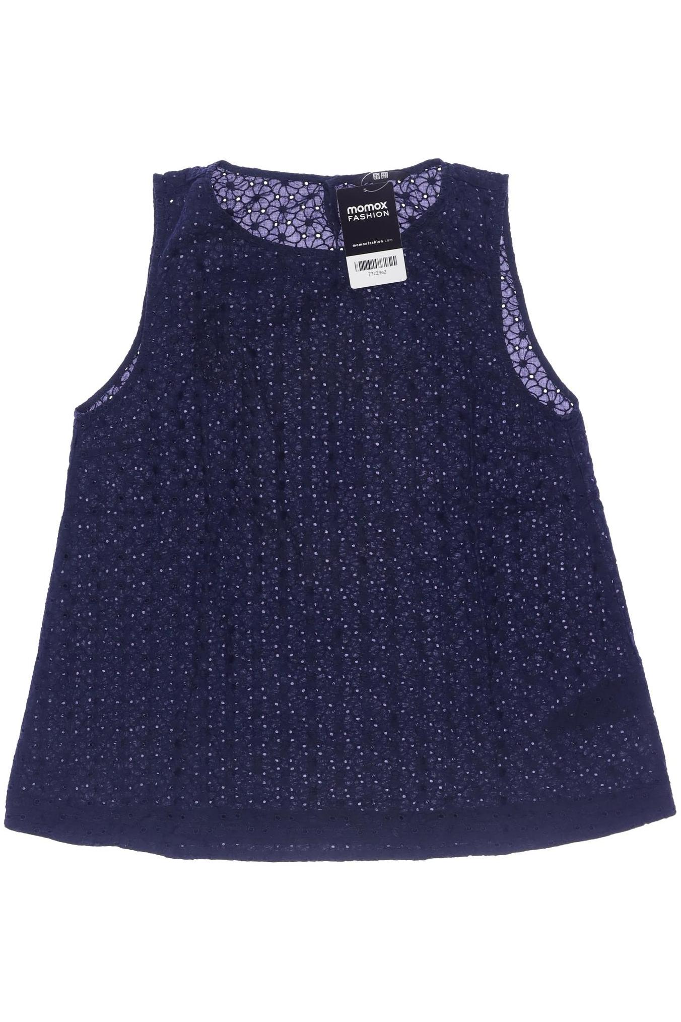 

uniqlo Damen Top, marineblau, Gr. 38