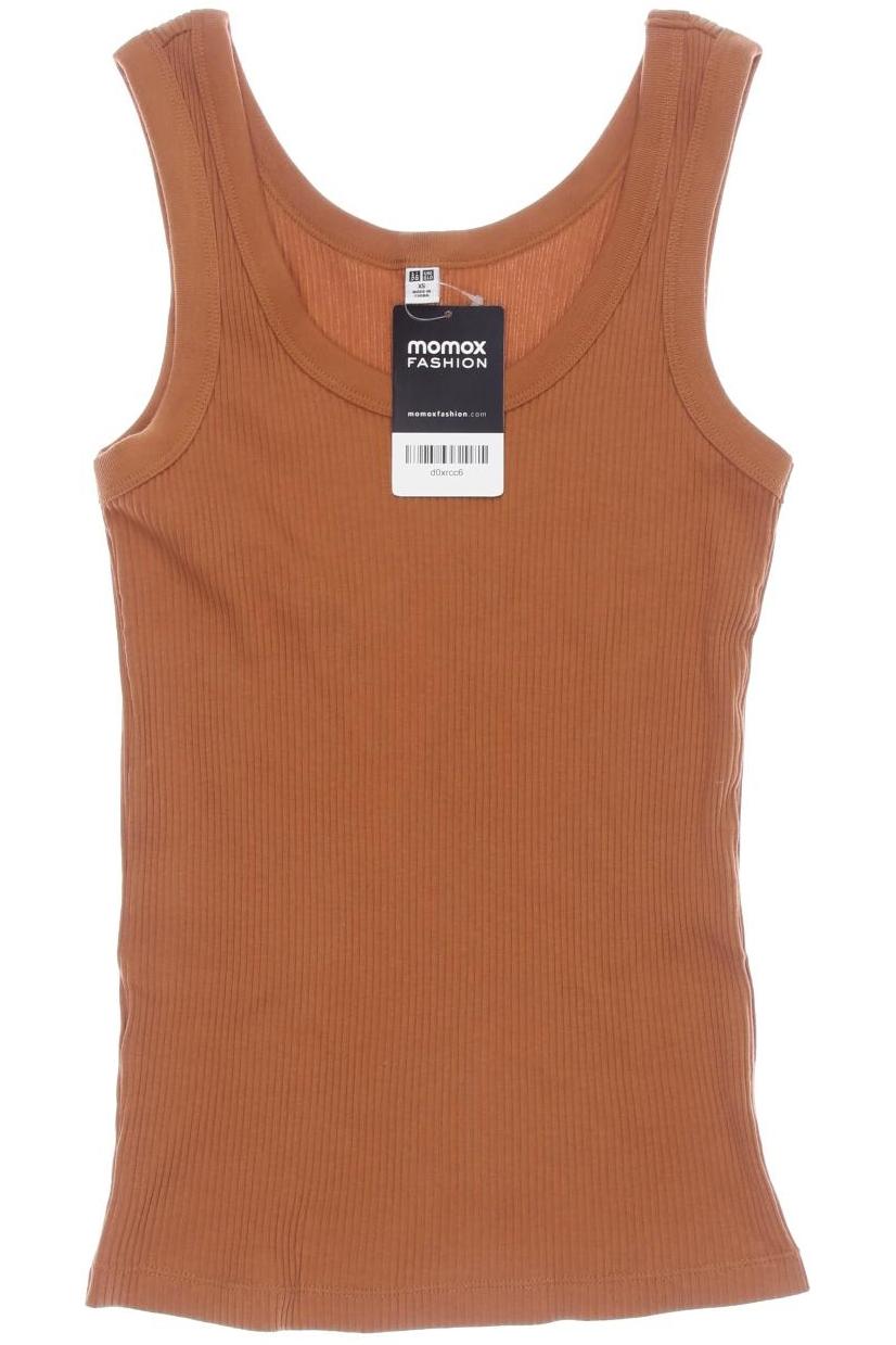 

uniqlo Damen Top, braun, Gr. 34