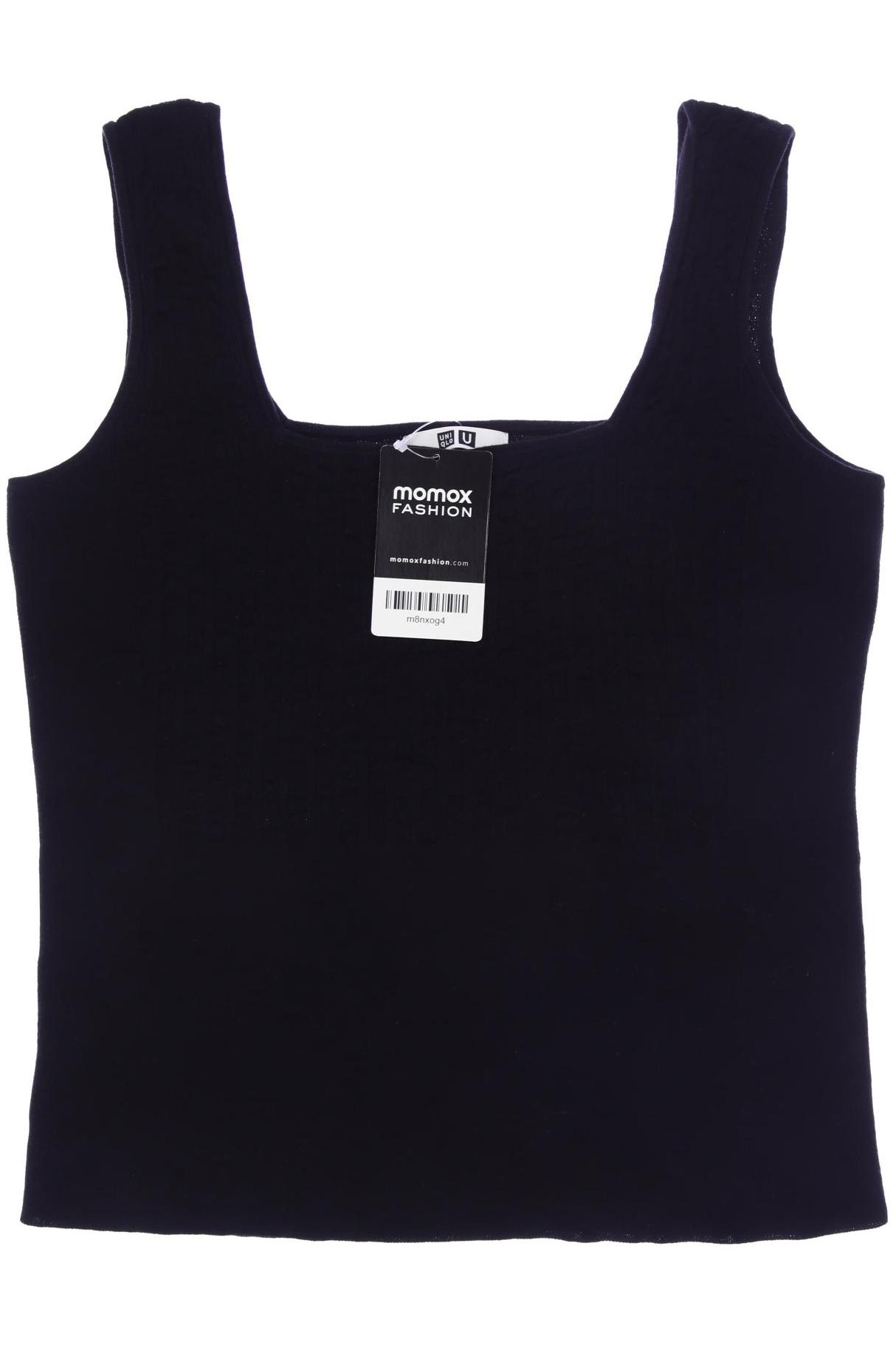 

uniqlo Damen Top, schwarz, Gr. 38