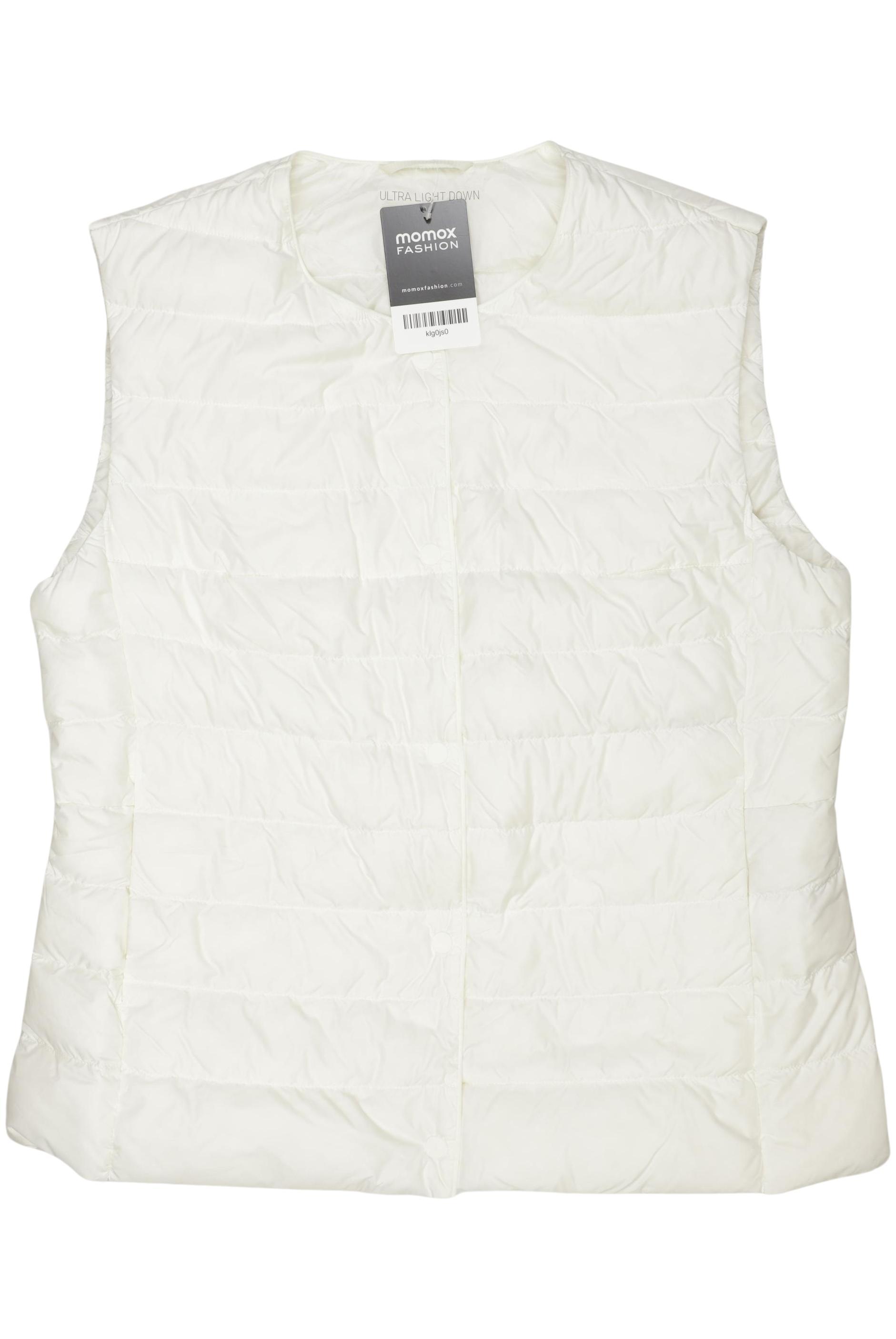 

uniqlo Damen Weste, cremeweiß, Gr. 38