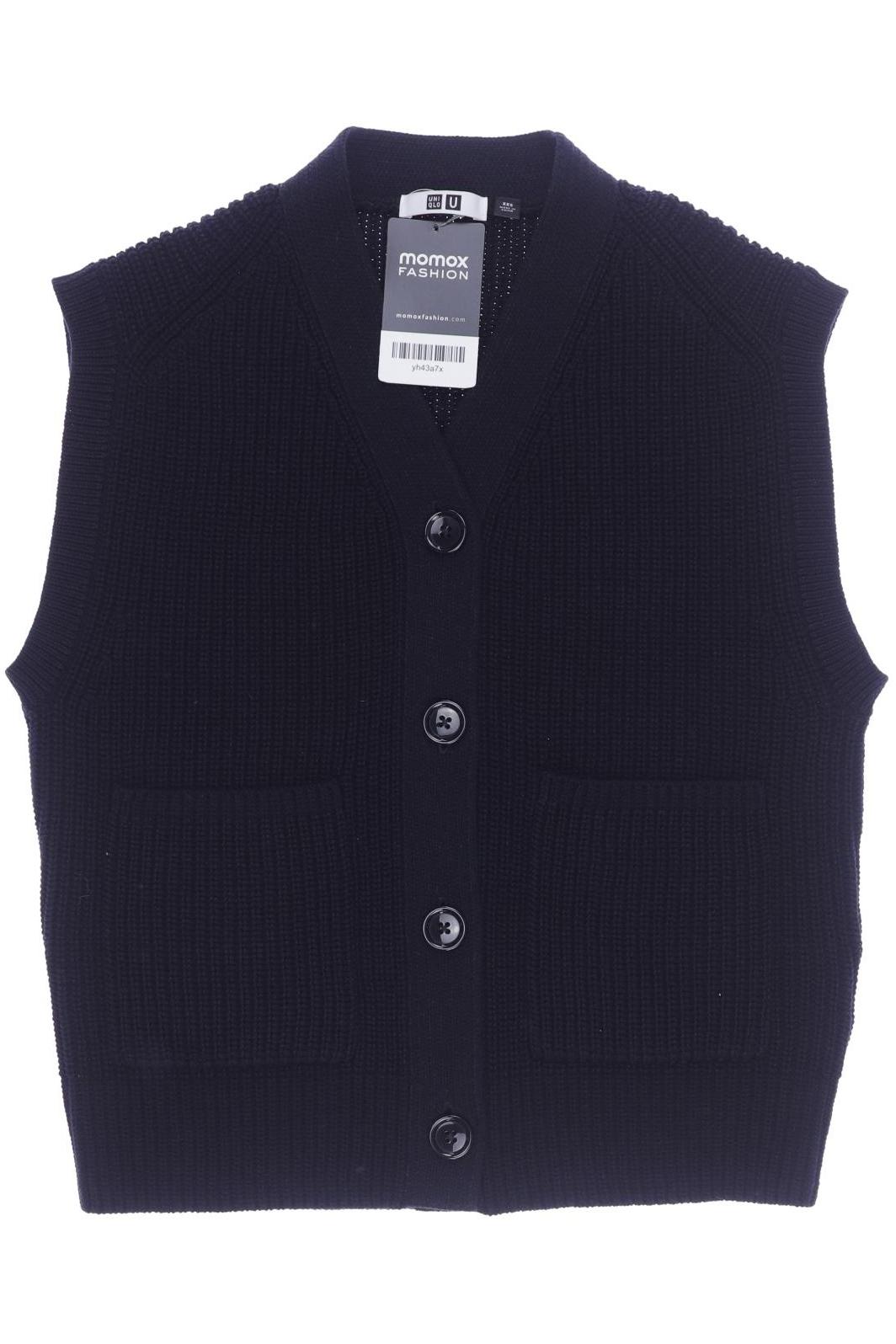 

uniqlo Damen Weste, schwarz, Gr. 32