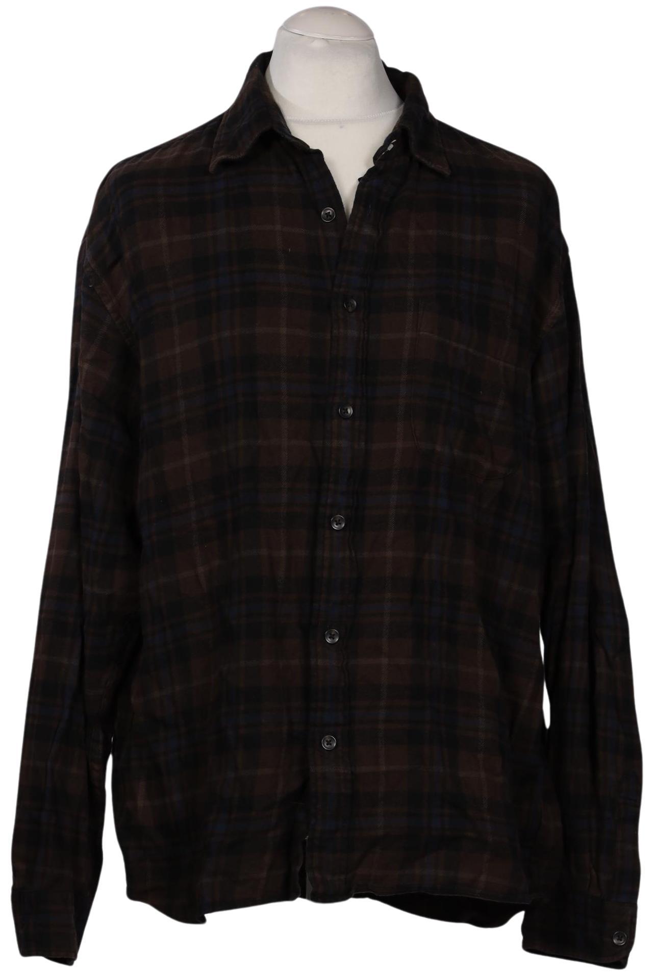 Thumbnail - uniqlo Herren Hemd, braun, Gr. 54