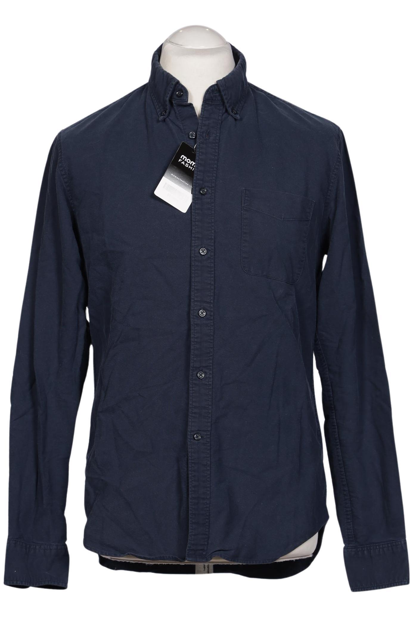 Thumbnail - uniqlo Herren Hemd, marineblau, Gr. 48