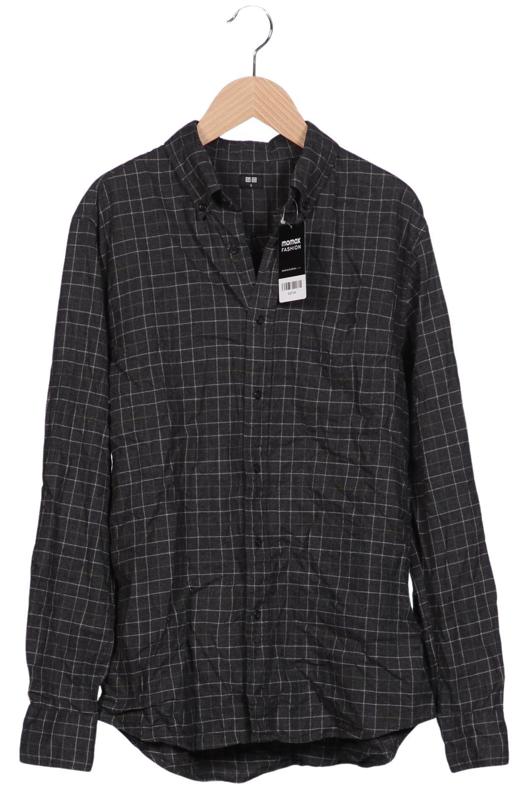 

uniqlo Herren Hemd, grau, Gr. 46