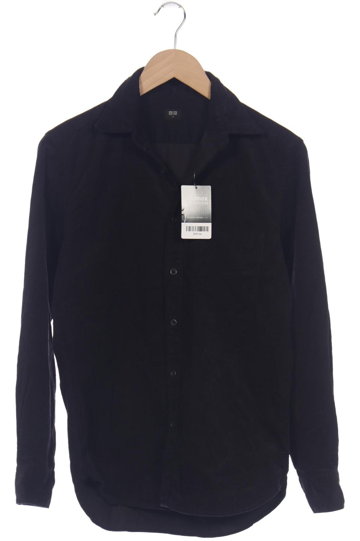 

uniqlo Herren Hemd, schwarz, Gr. 44