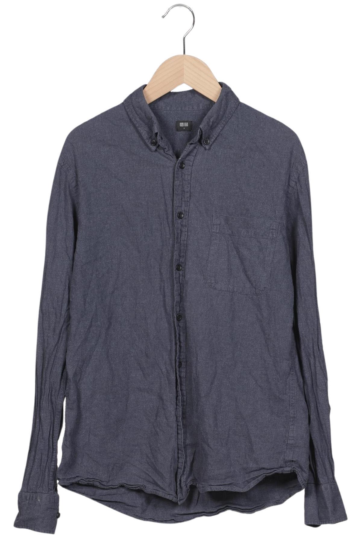 

uniqlo Herren Hemd, marineblau, Gr. 46