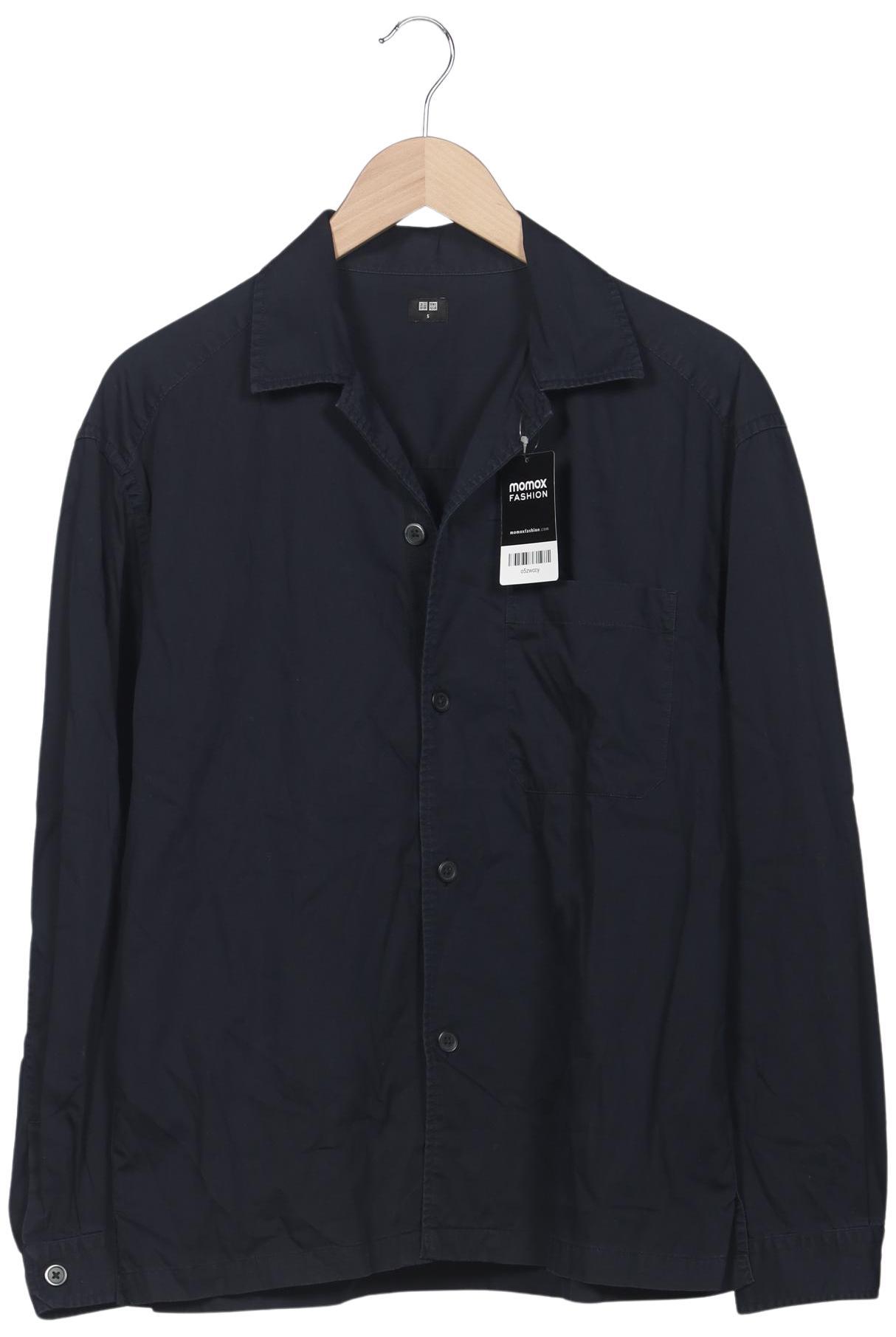 Thumbnail - uniqlo Herren Hemd, marineblau, Gr. 46