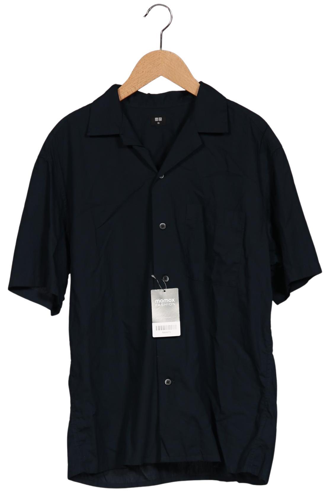 Thumbnail - uniqlo Herren Hemd, marineblau, Gr. 44