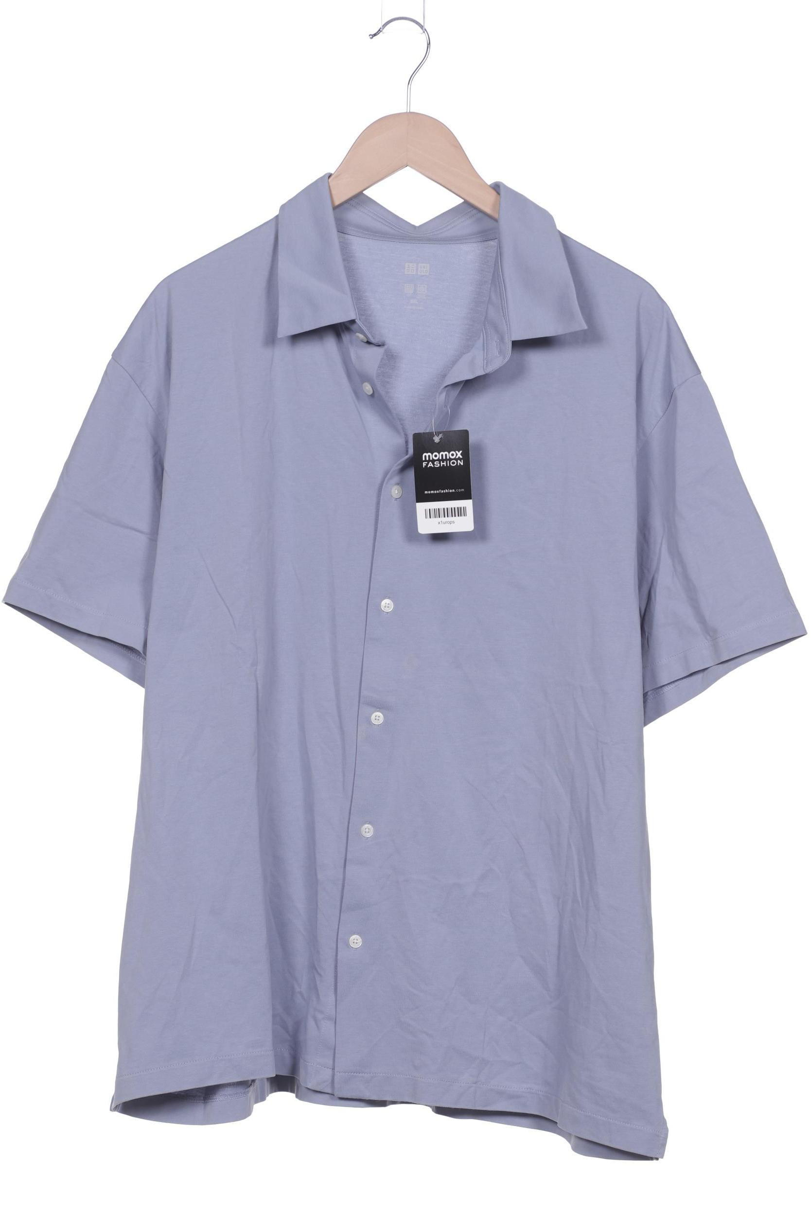 

uniqlo Herren Hemd, blau