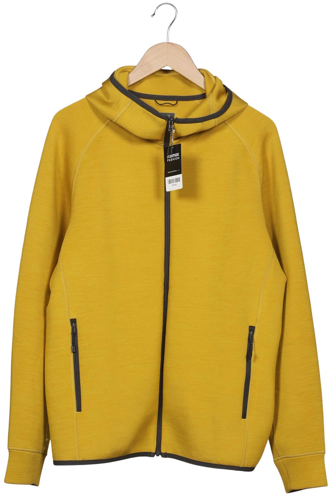 

uniqlo Herren Kapuzenpullover, gelb, Gr. 52