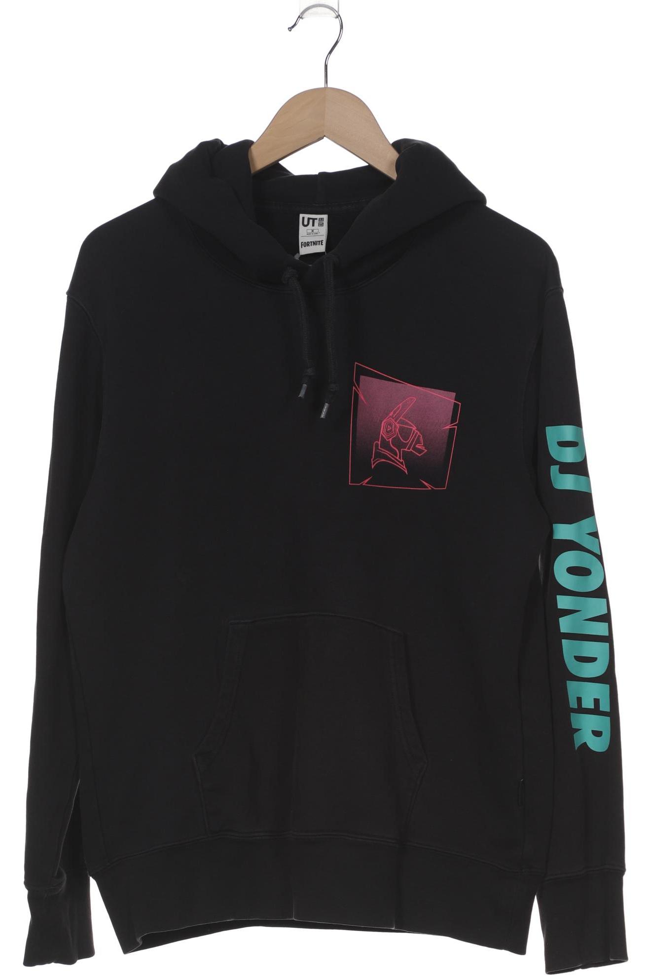 

uniqlo Herren Kapuzenpullover, schwarz, Gr. 48