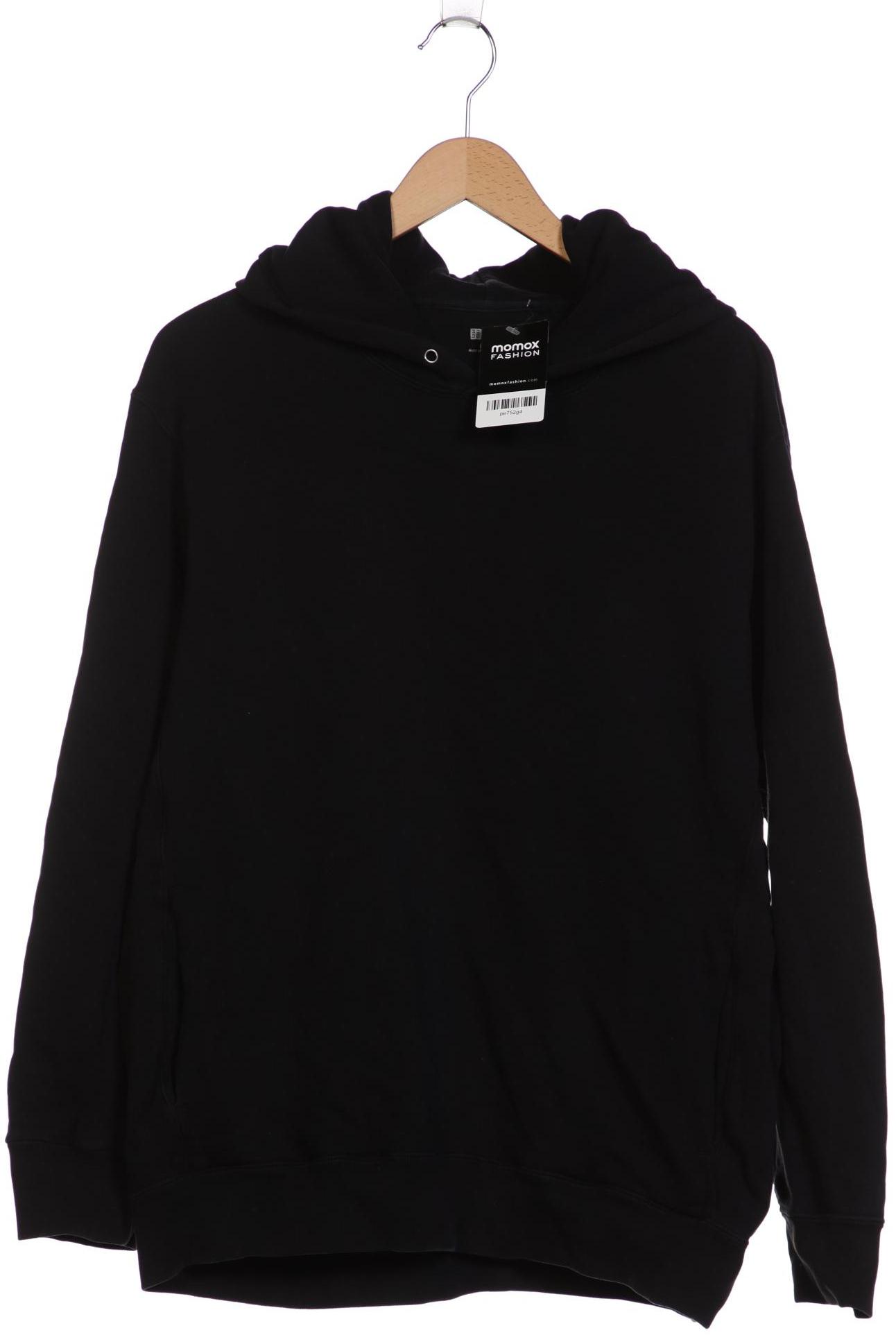 

uniqlo Herren Kapuzenpullover, schwarz, Gr. 54