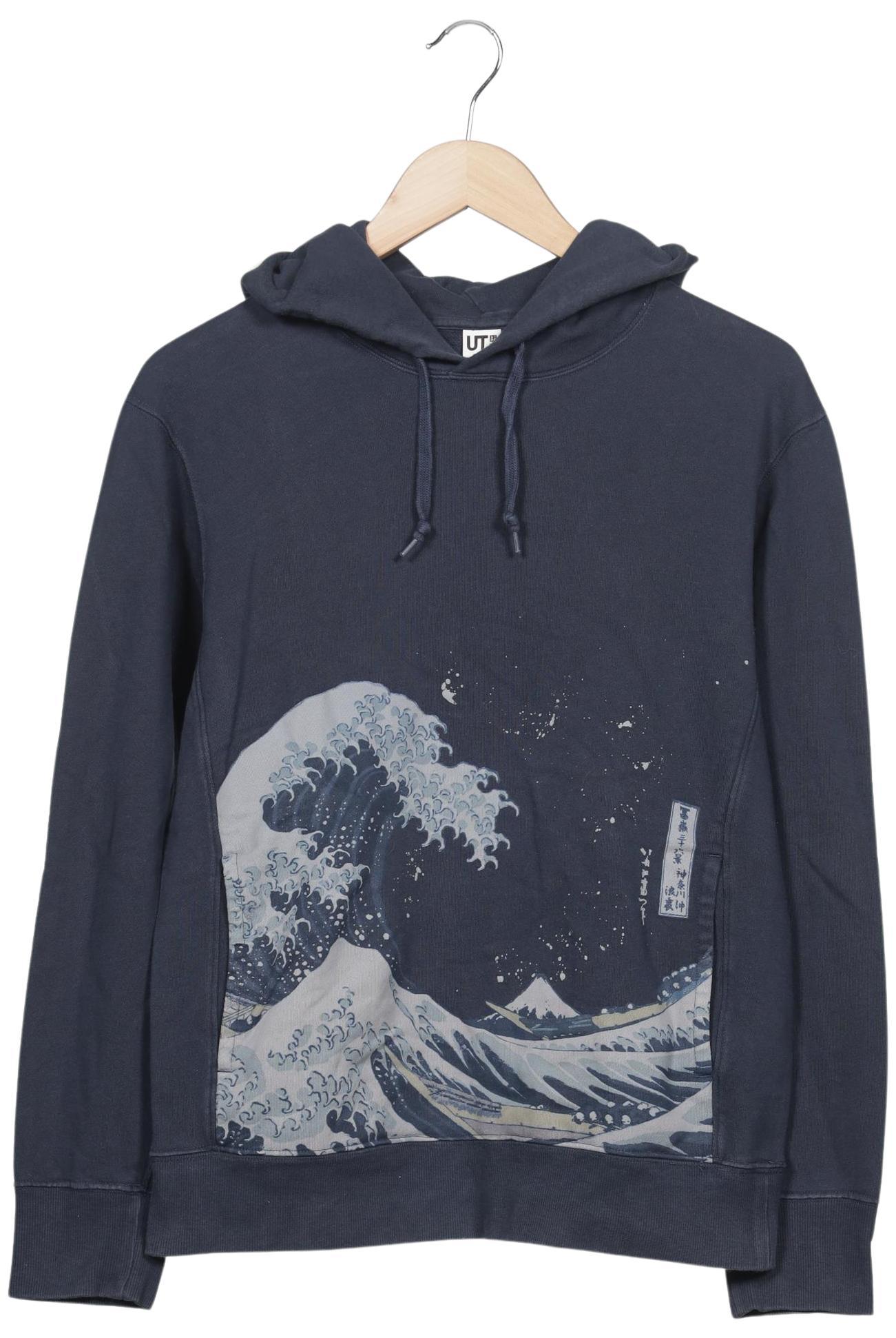 

uniqlo Herren Kapuzenpullover, marineblau, Gr. 46