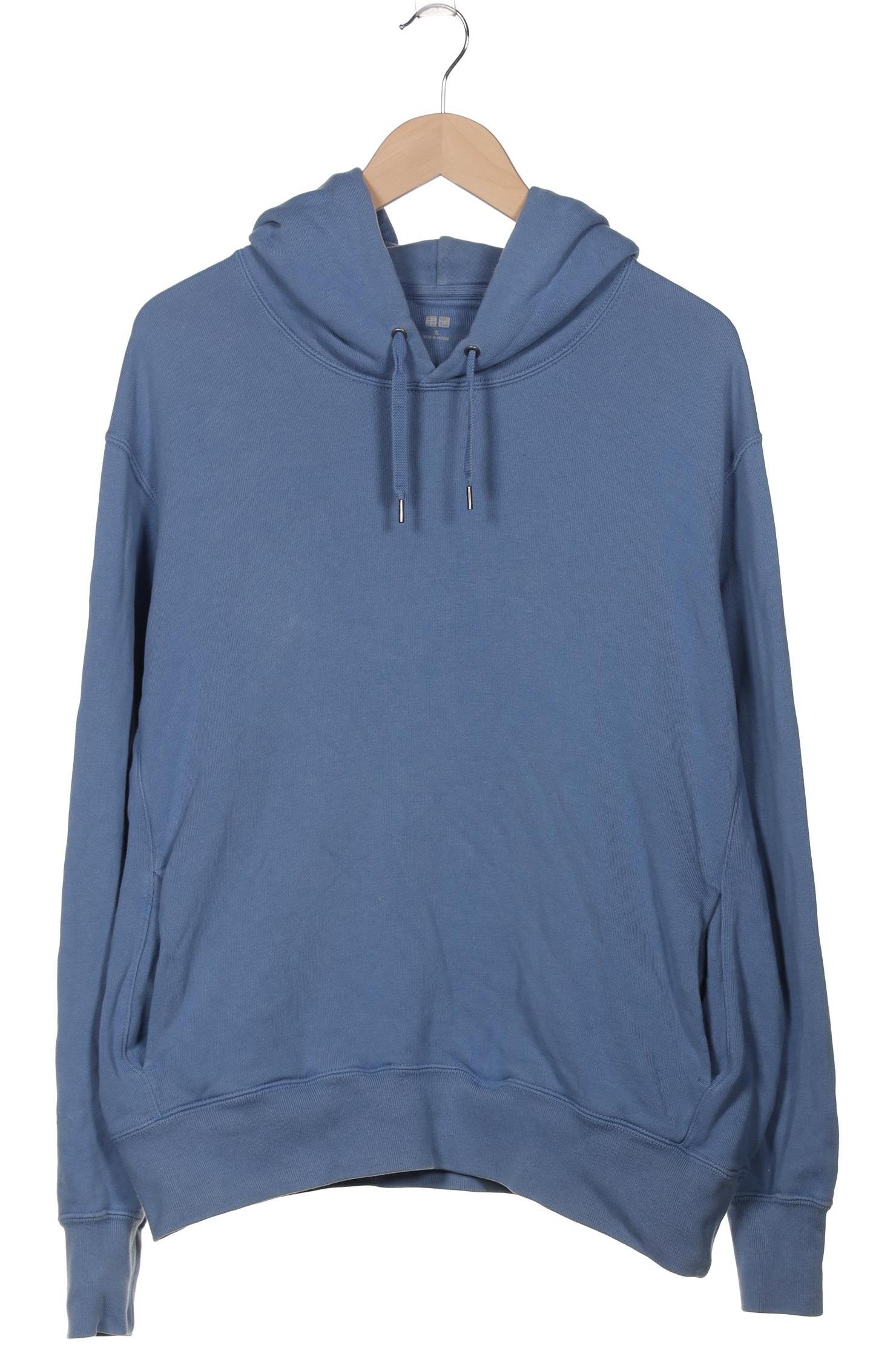 

uniqlo Herren Kapuzenpullover, blau, Gr. 54
