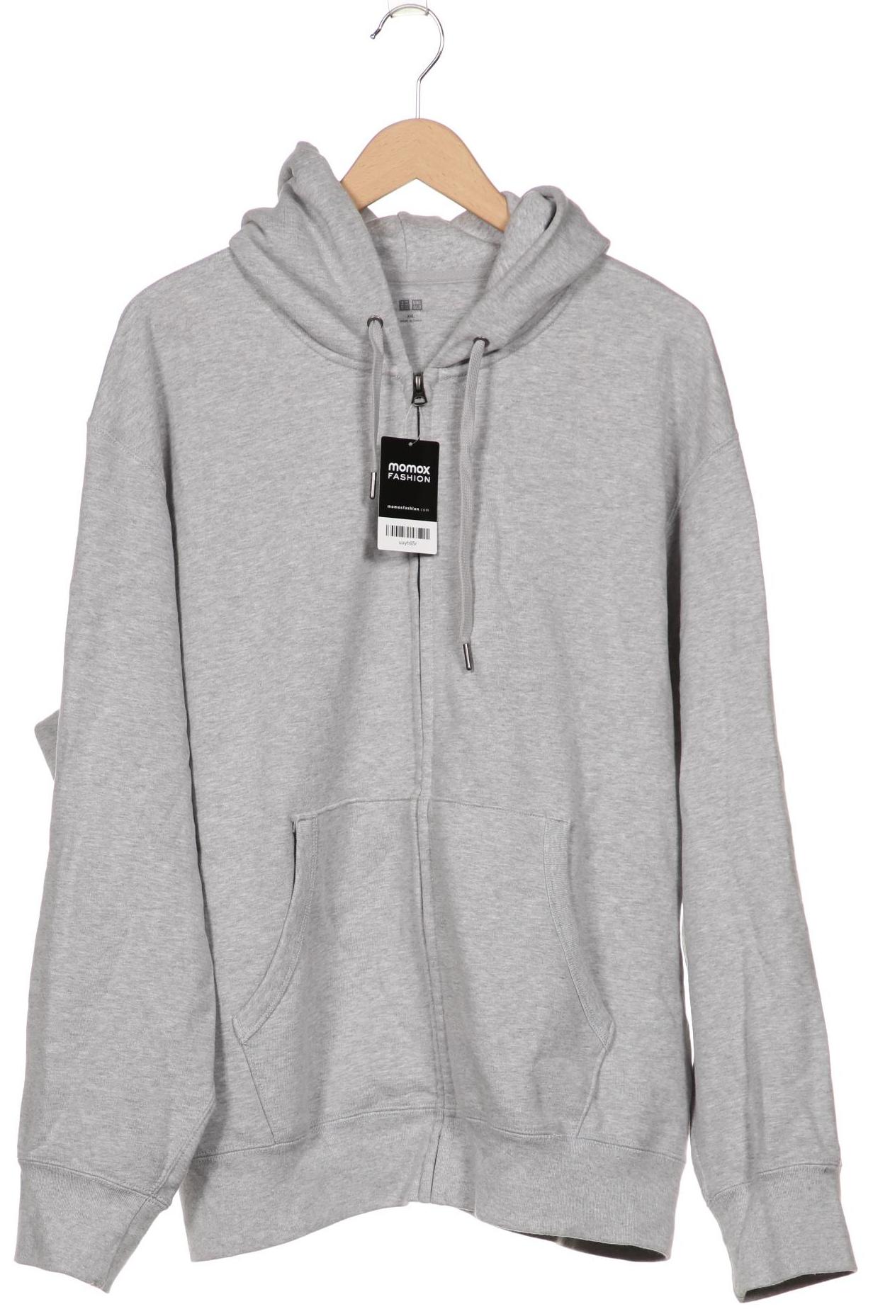 

uniqlo Herren Kapuzenpullover, grau