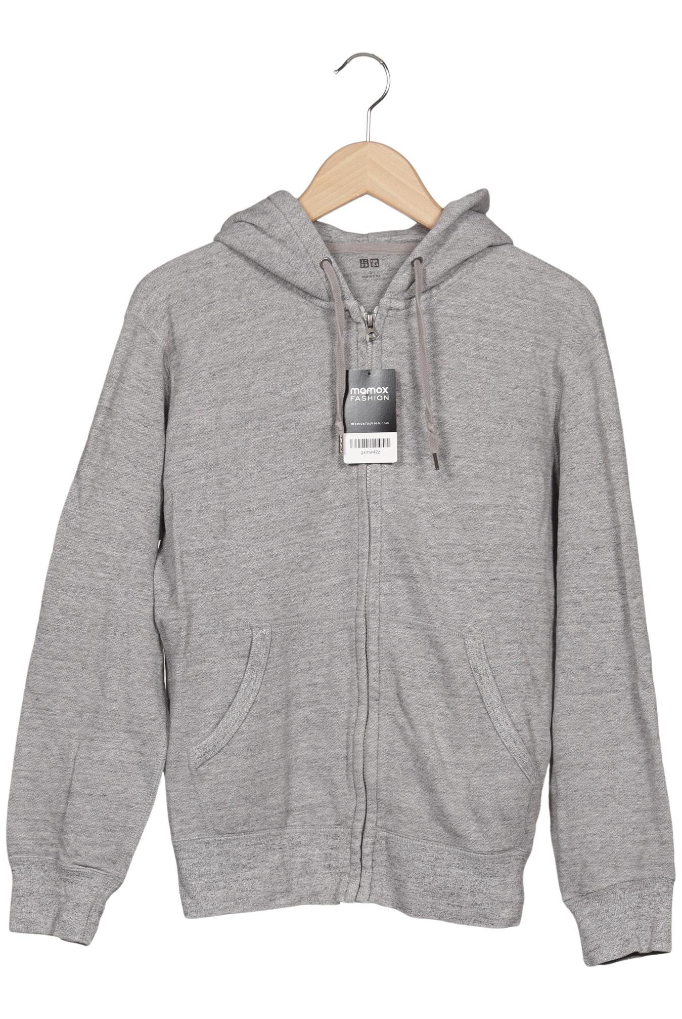 

uniqlo Herren Kapuzenpullover, grau, Gr. 46