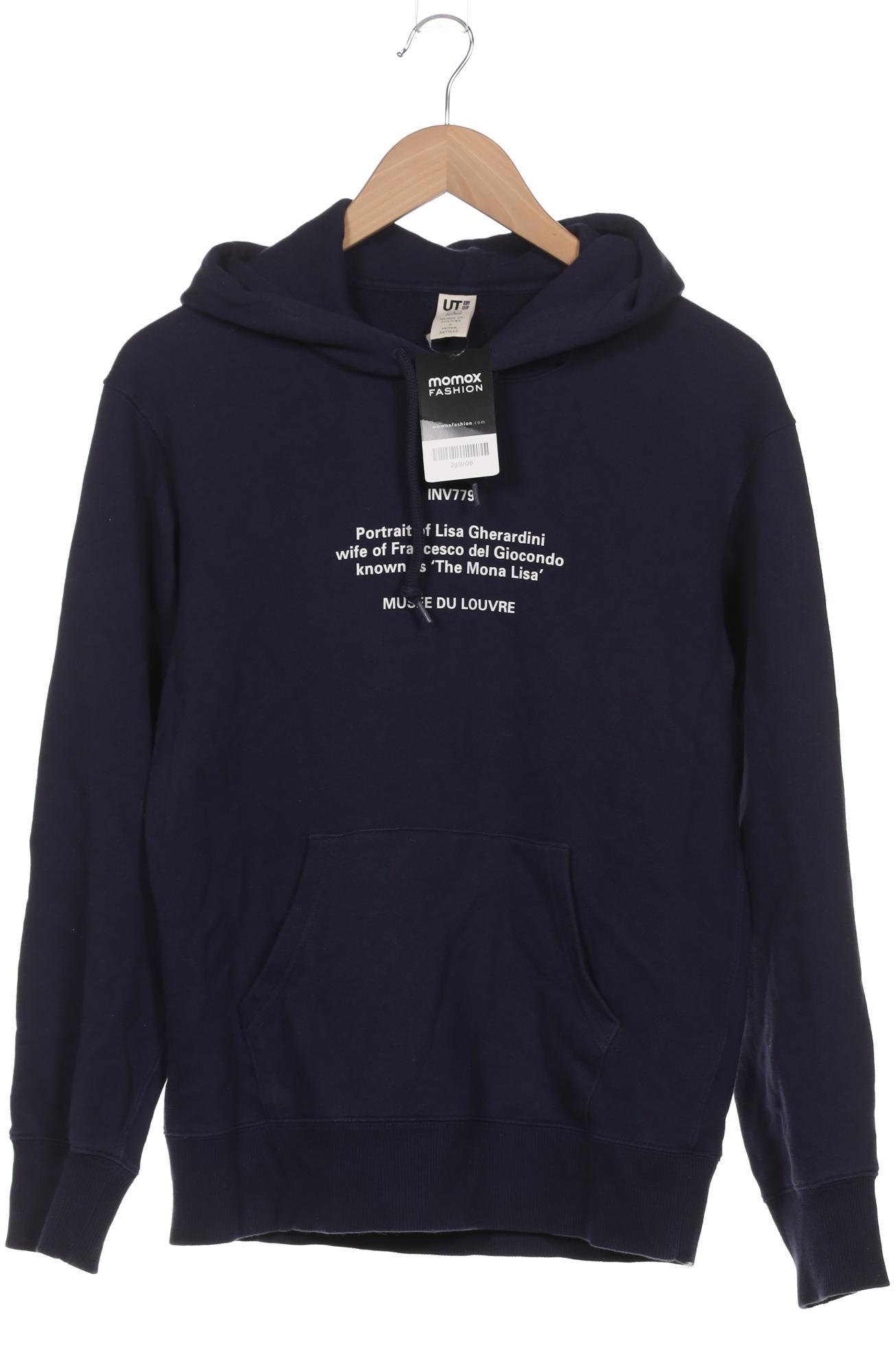 

uniqlo Herren Kapuzenpullover, marineblau, Gr. 46