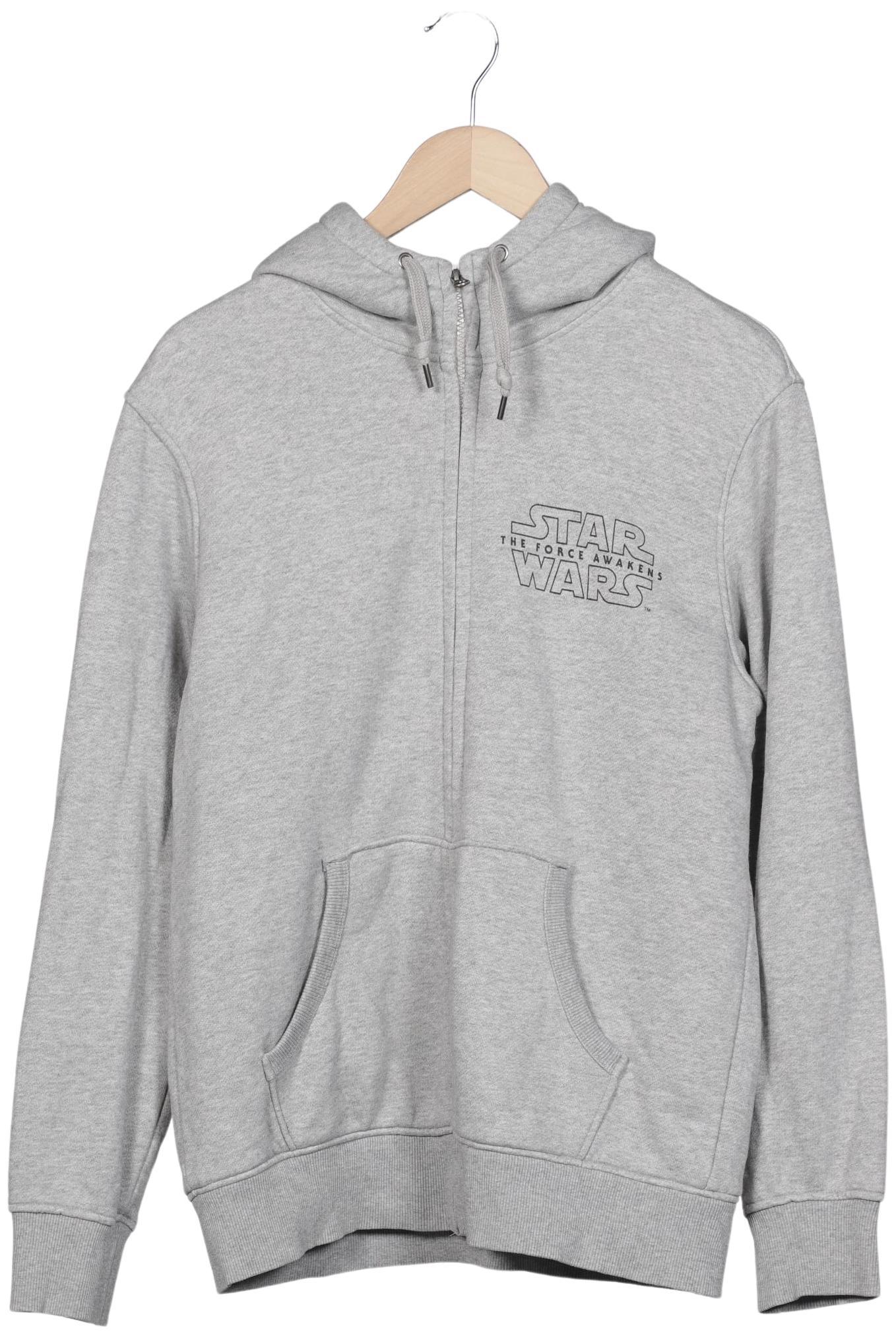 

uniqlo Herren Kapuzenpullover, grau, Gr. 54