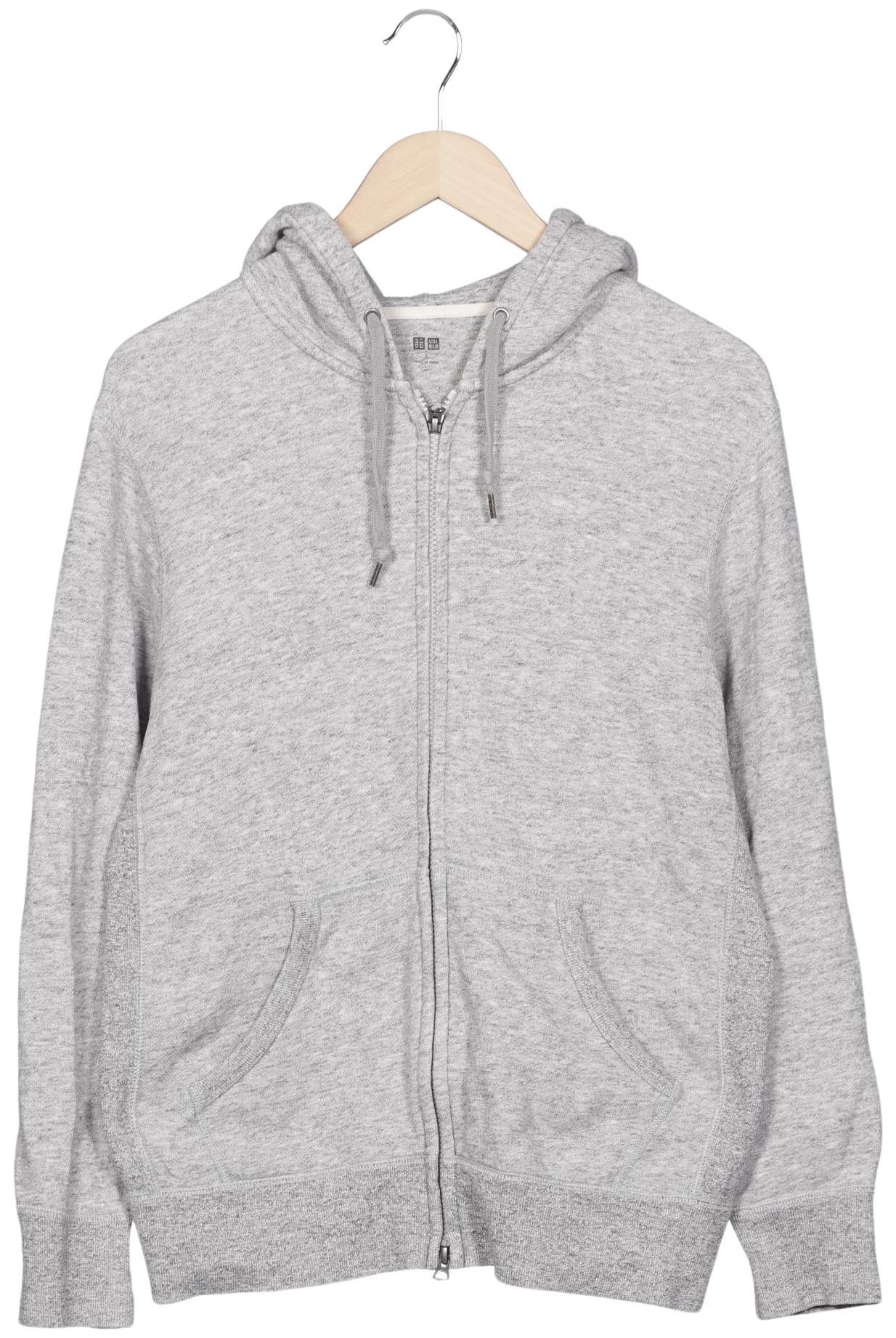 

uniqlo Herren Kapuzenpullover, grau, Gr. 46