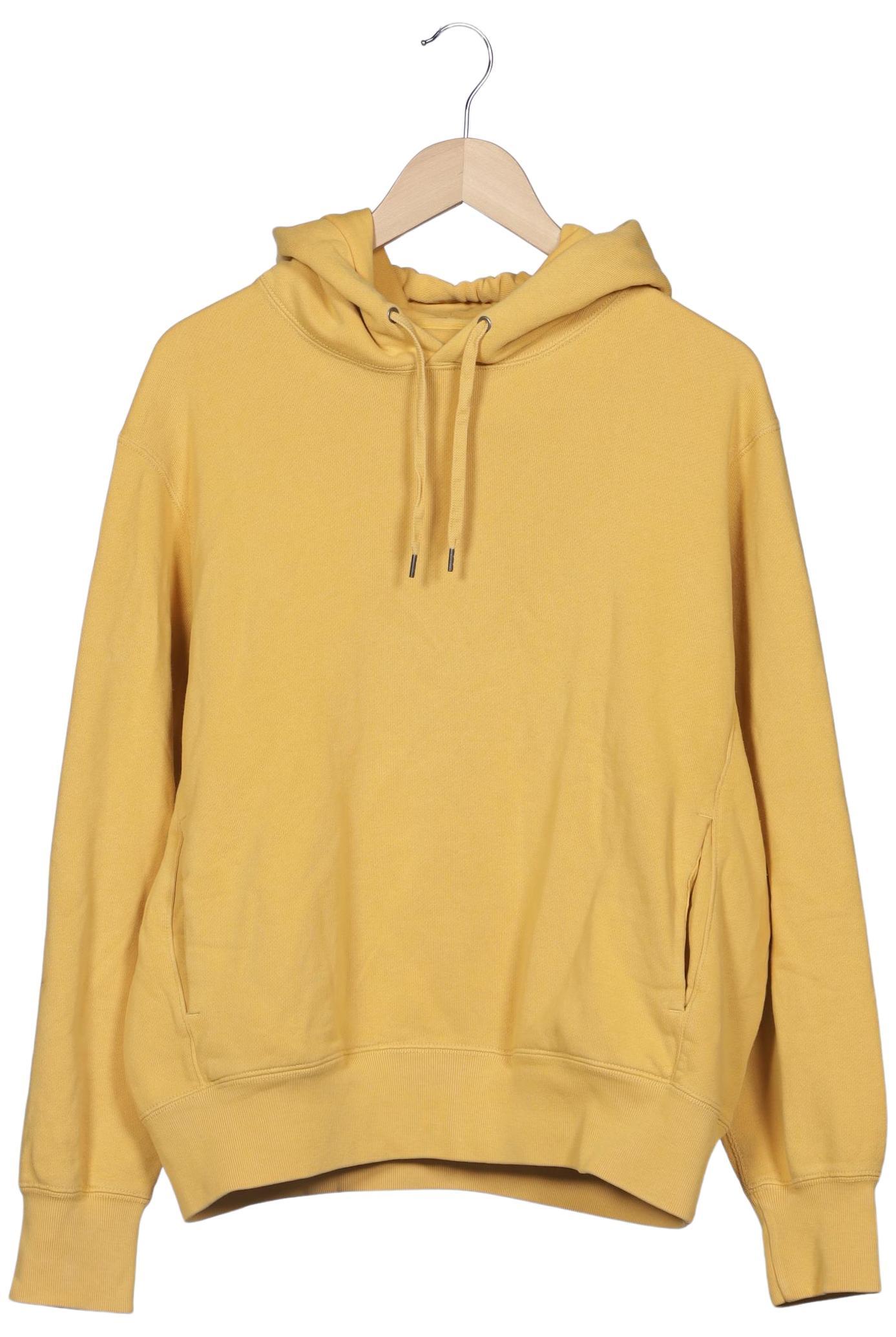 

uniqlo Herren Kapuzenpullover, gelb, Gr. 48