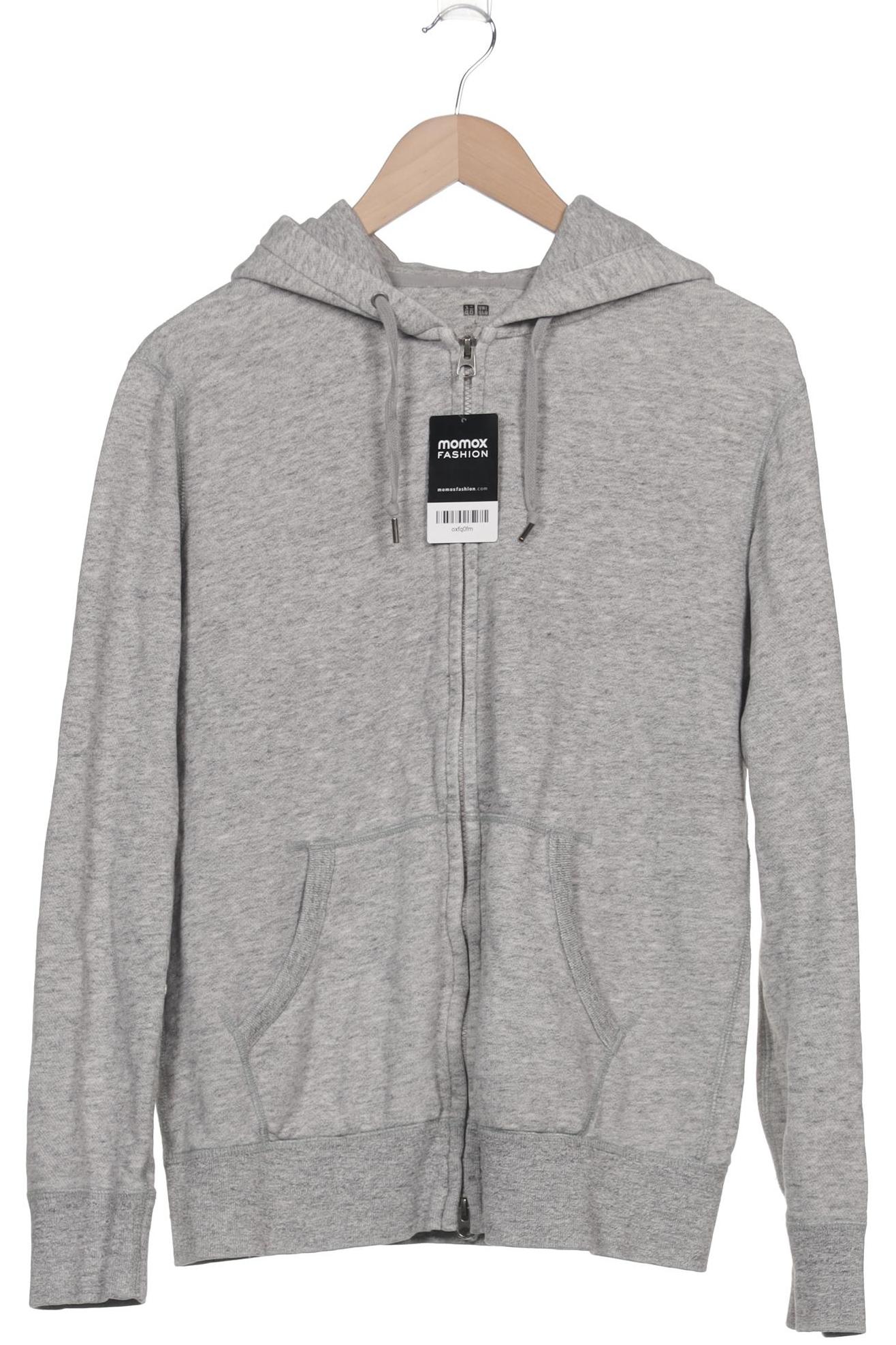 

uniqlo Herren Kapuzenpullover, grau, Gr. 52