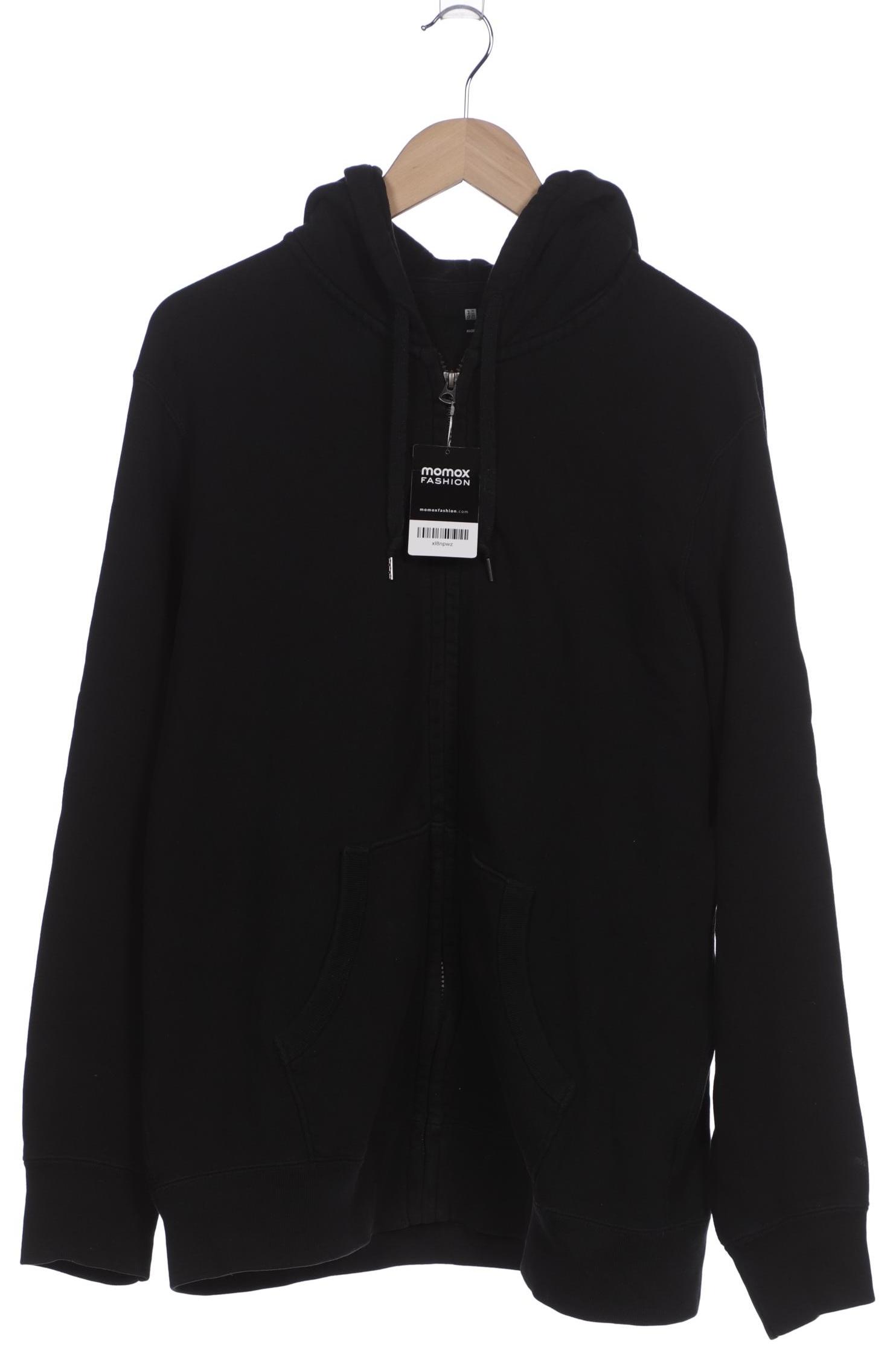 

uniqlo Herren Kapuzenpullover, schwarz, Gr. 54