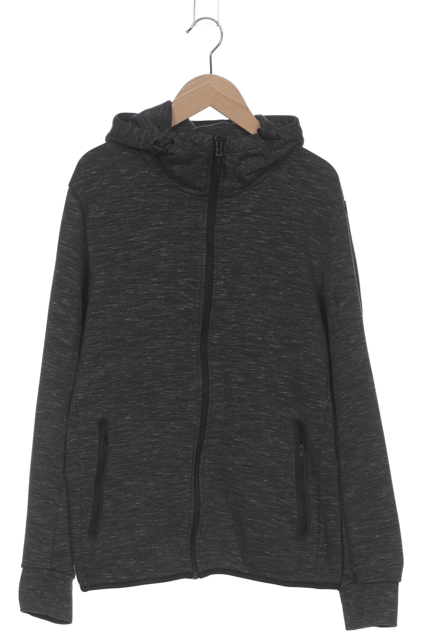 

uniqlo Herren Kapuzenpullover, grau, Gr. 48