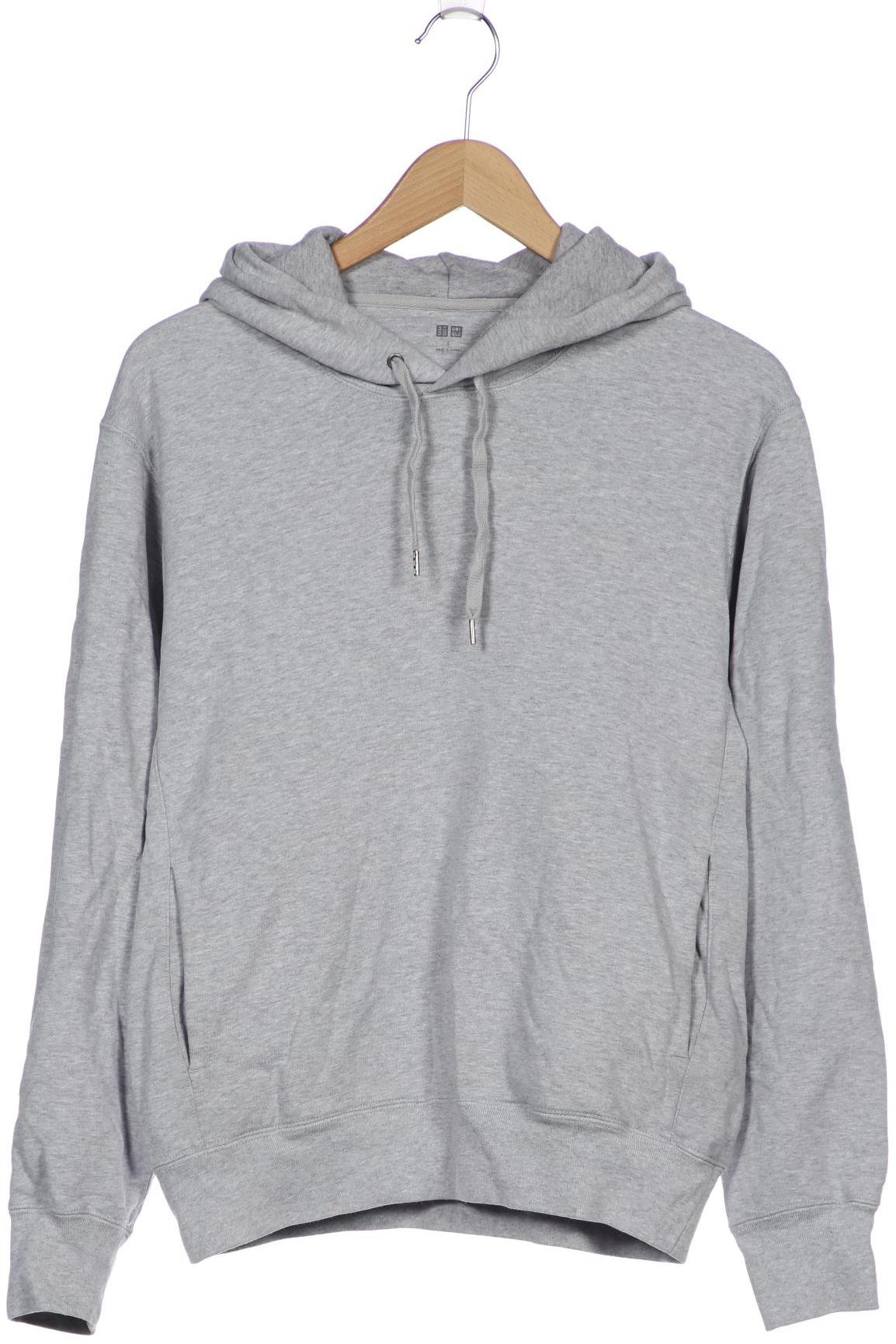 

uniqlo Herren Kapuzenpullover, grau