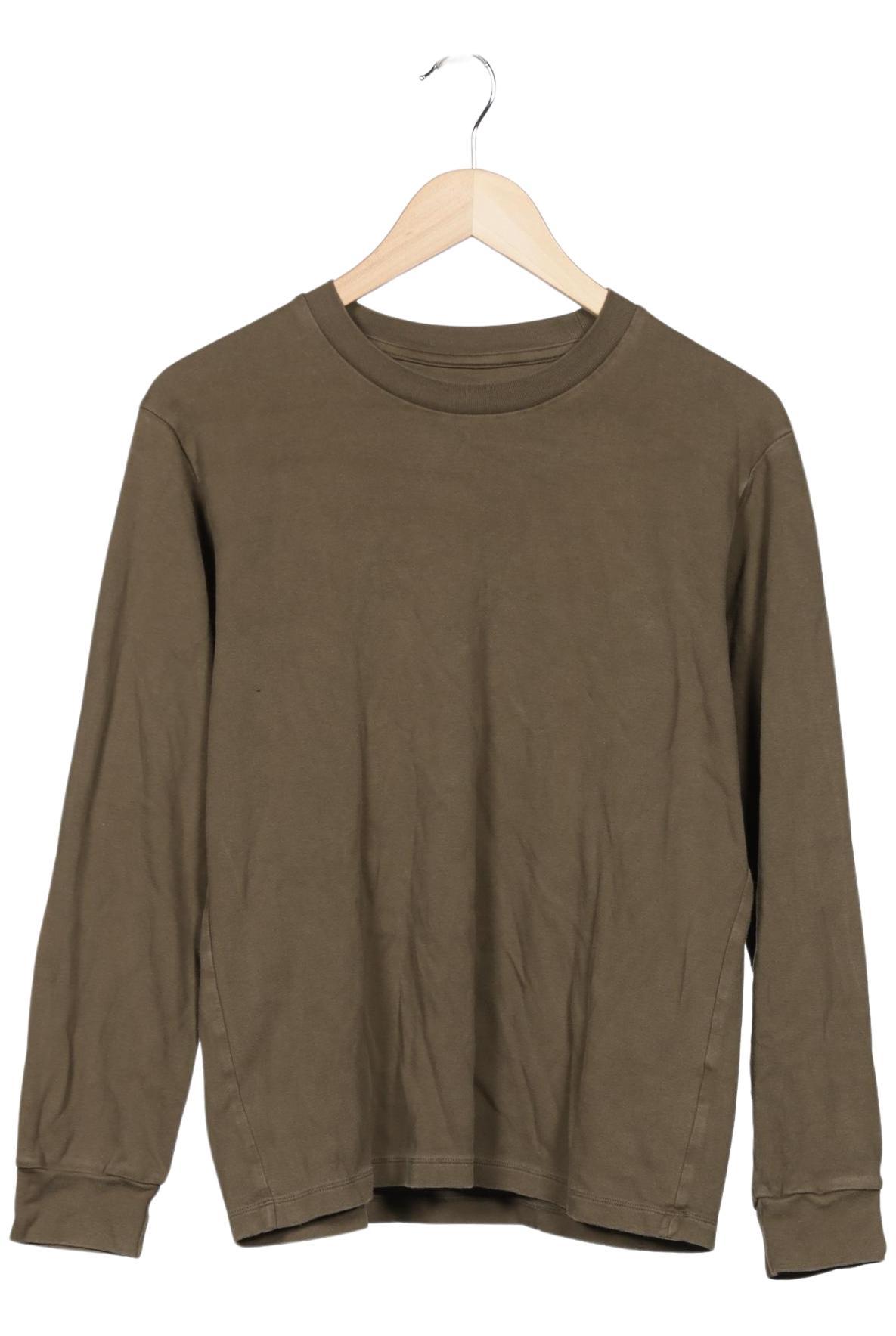 

uniqlo Herren Langarmshirt, grün, Gr. 48