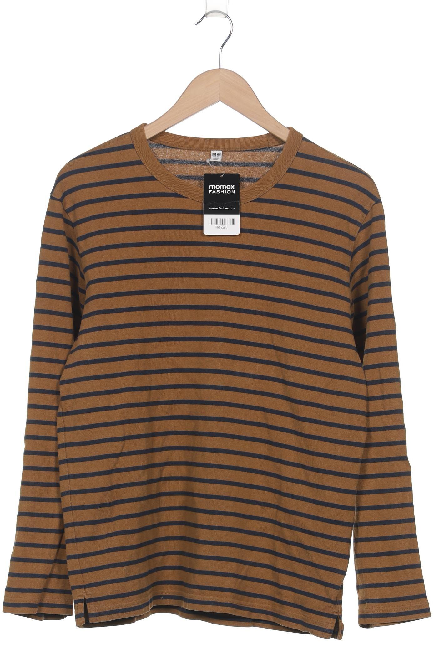 

uniqlo Herren Langarmshirt, braun, Gr. 52
