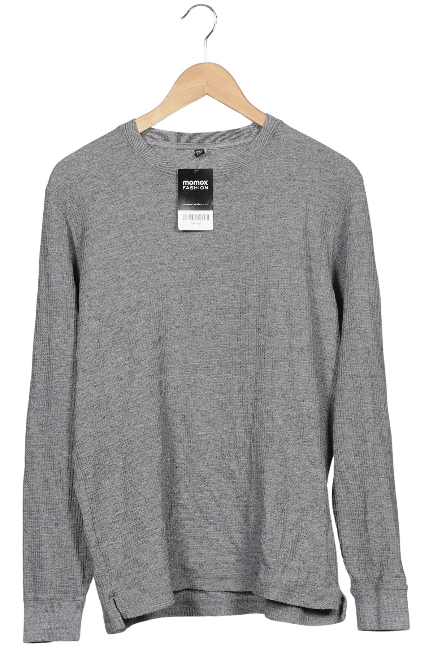 

uniqlo Herren Langarmshirt, grau, Gr. 48