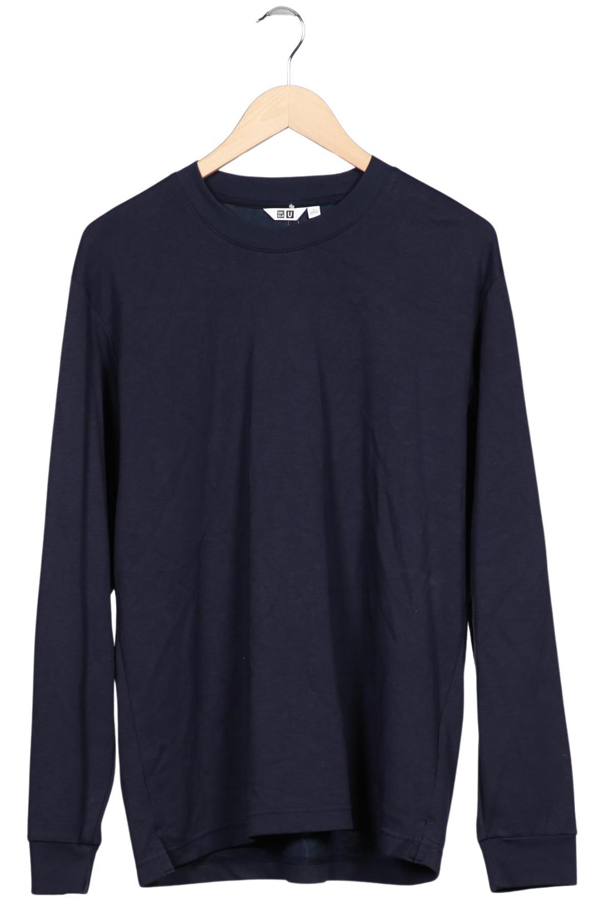 

uniqlo Herren Langarmshirt, marineblau, Gr. 52