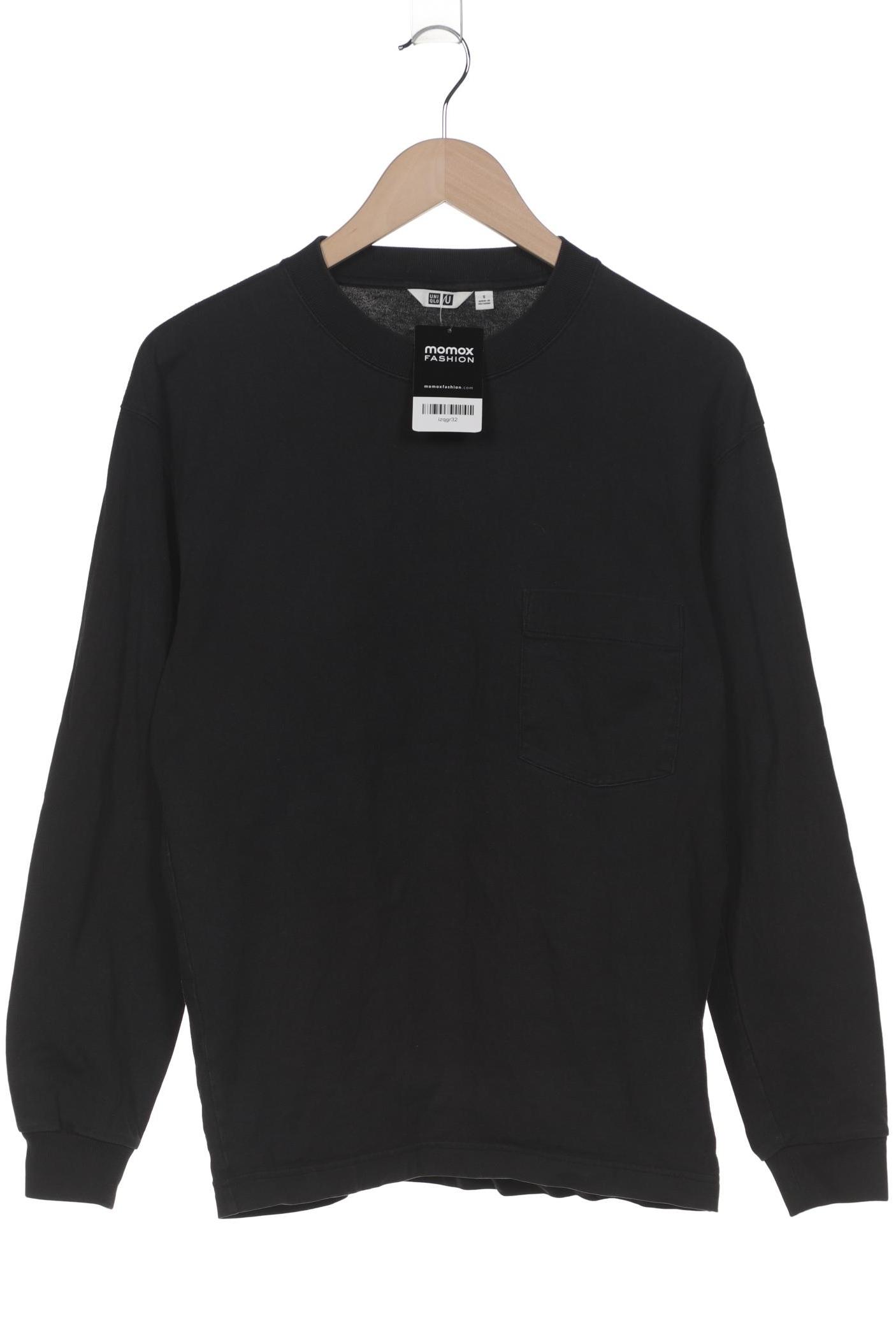 

uniqlo Herren Langarmshirt, schwarz, Gr. 46