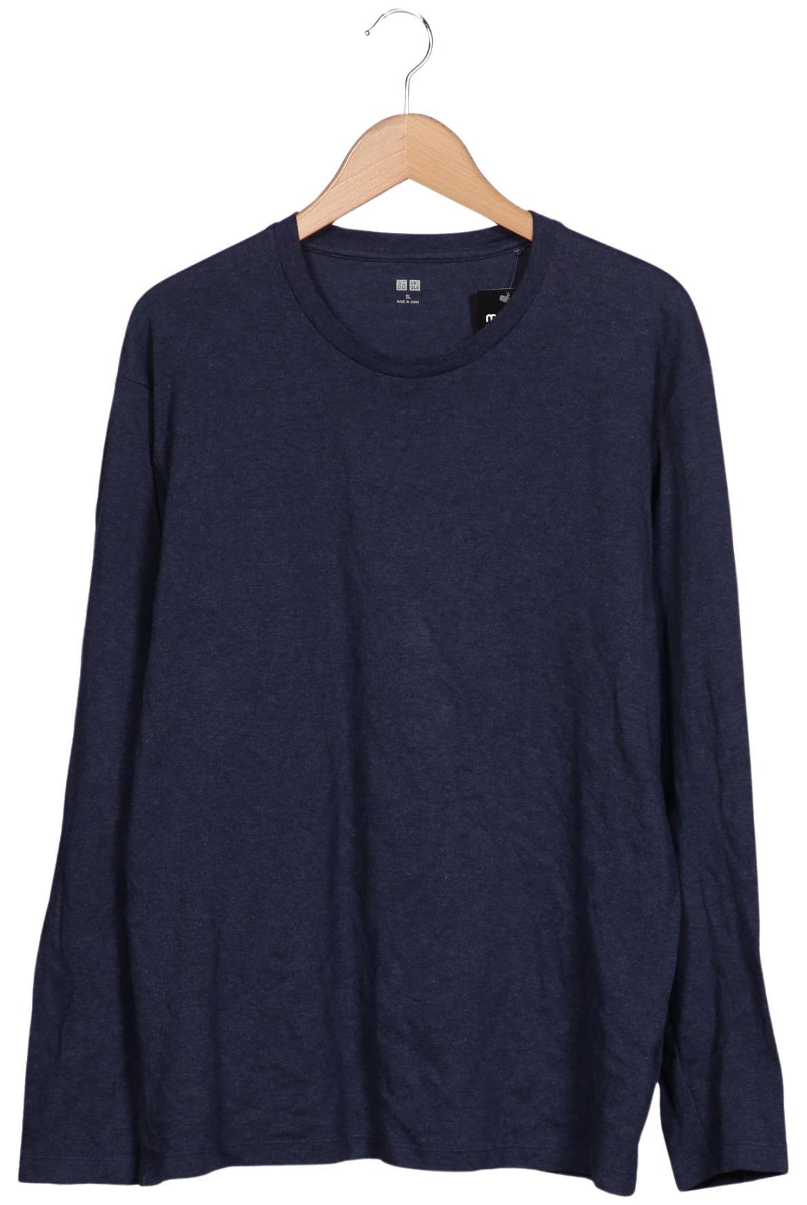 

uniqlo Herren Langarmshirt, marineblau, Gr. 54