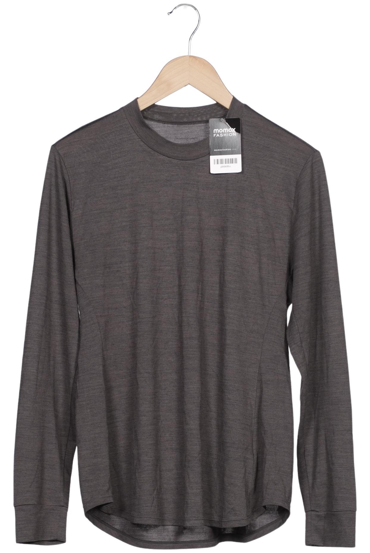 

uniqlo Herren Langarmshirt, grau, Gr. 54