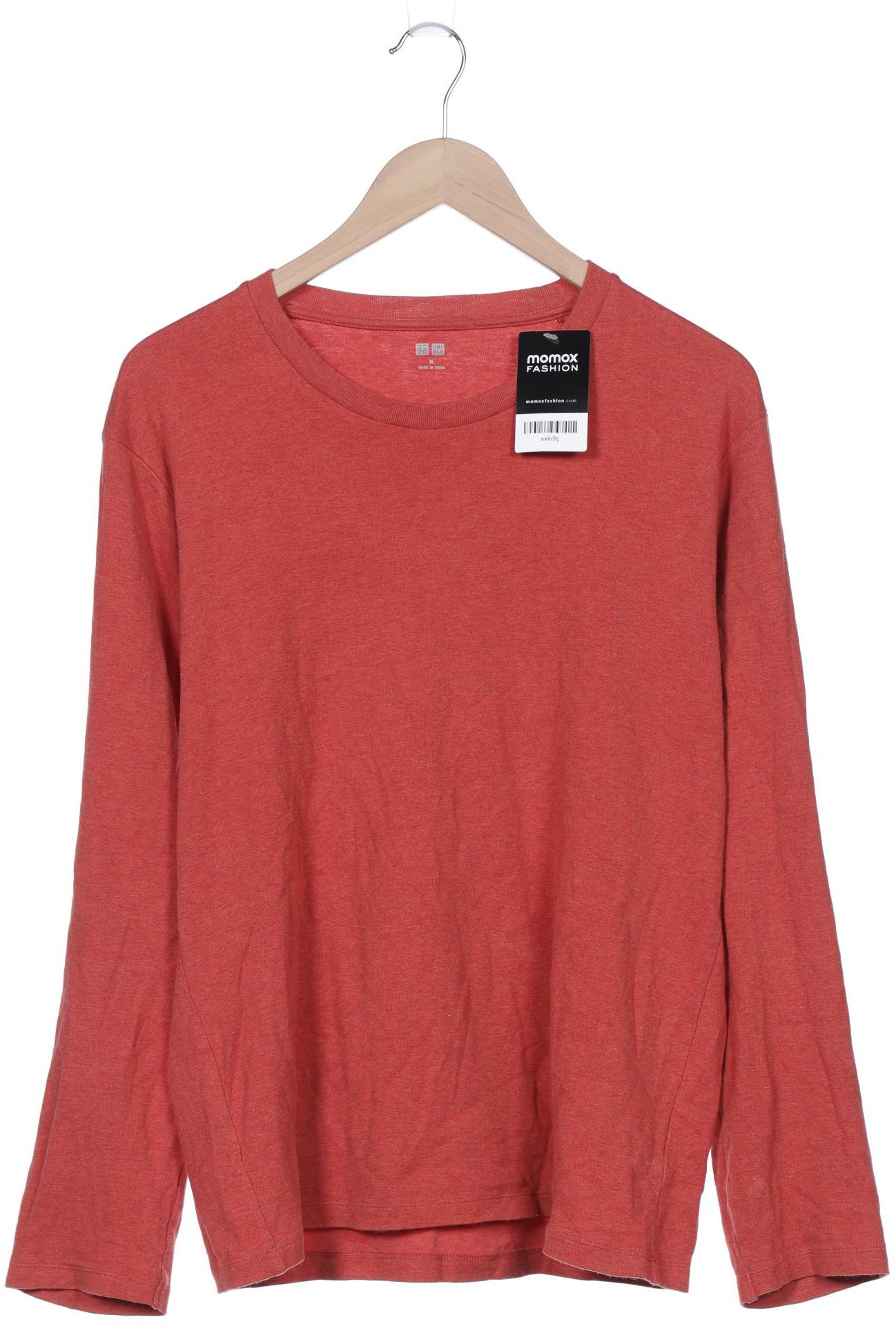 

uniqlo Herren Langarmshirt, rot, Gr. 48