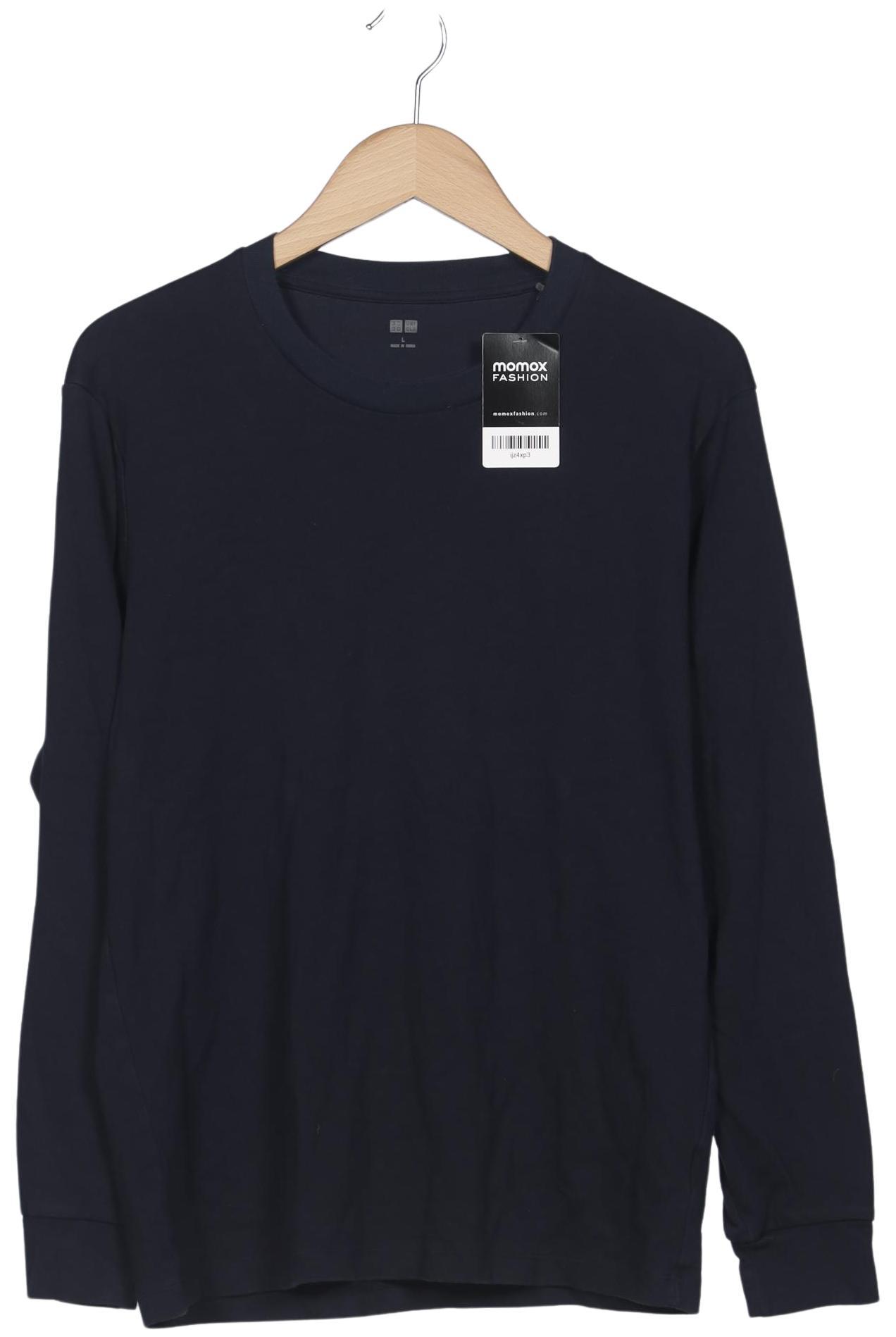 

uniqlo Herren Langarmshirt, marineblau, Gr. 52