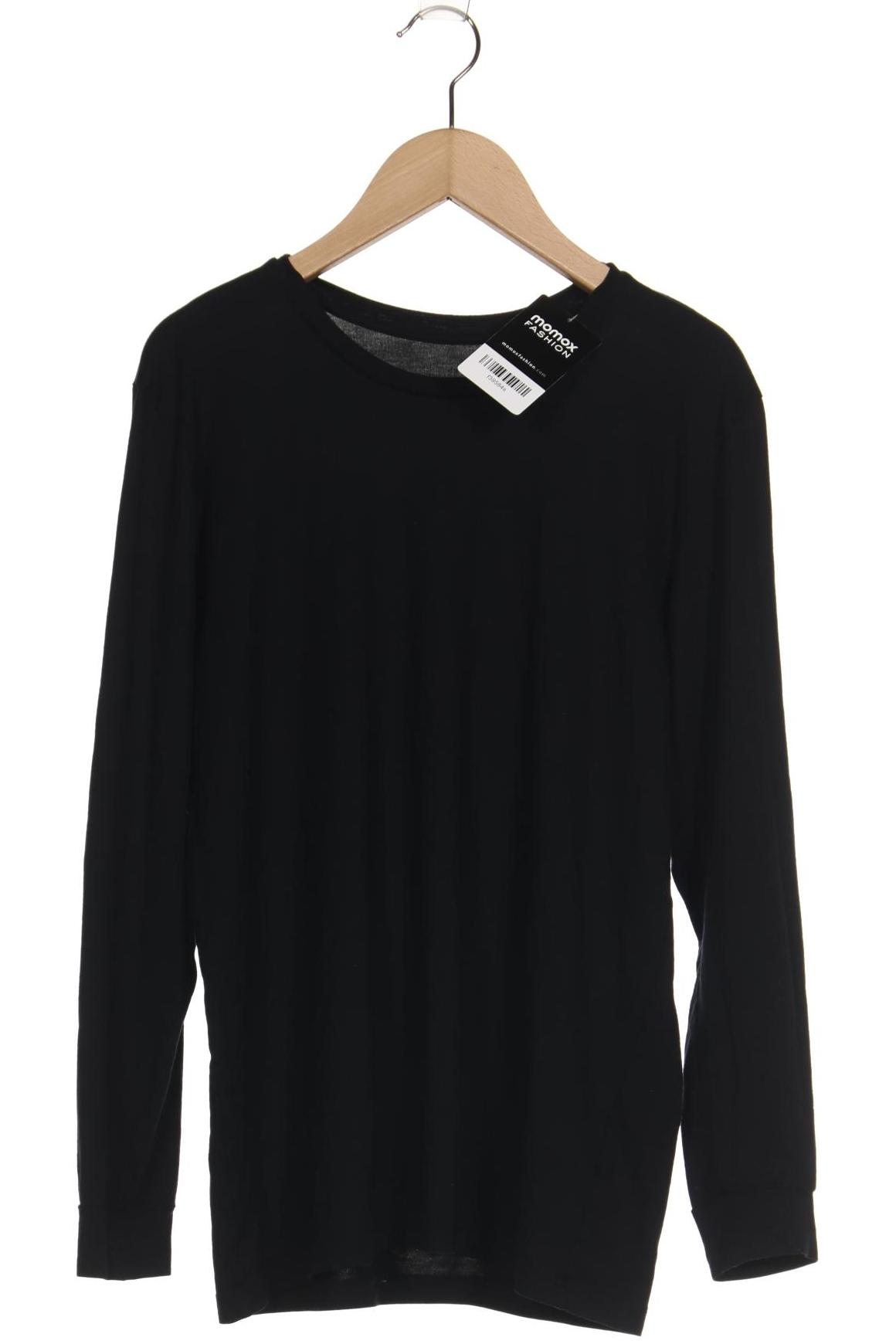 

uniqlo Herren Langarmshirt, schwarz, Gr. 46