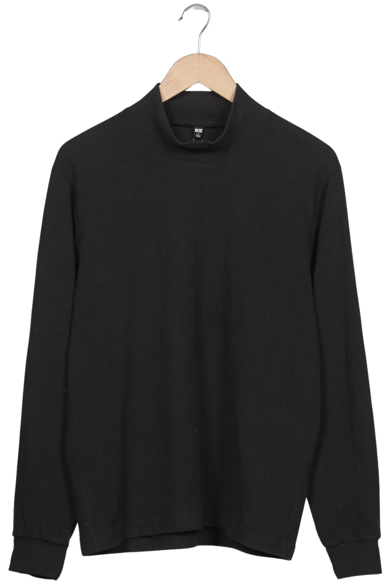 

uniqlo Herren Langarmshirt, schwarz, Gr. 48