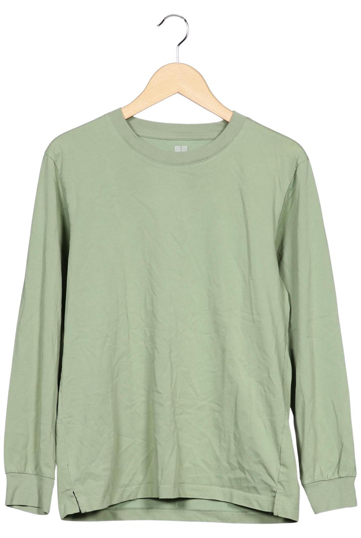 

uniqlo Herren Langarmshirt, hellgrün, Gr. 48