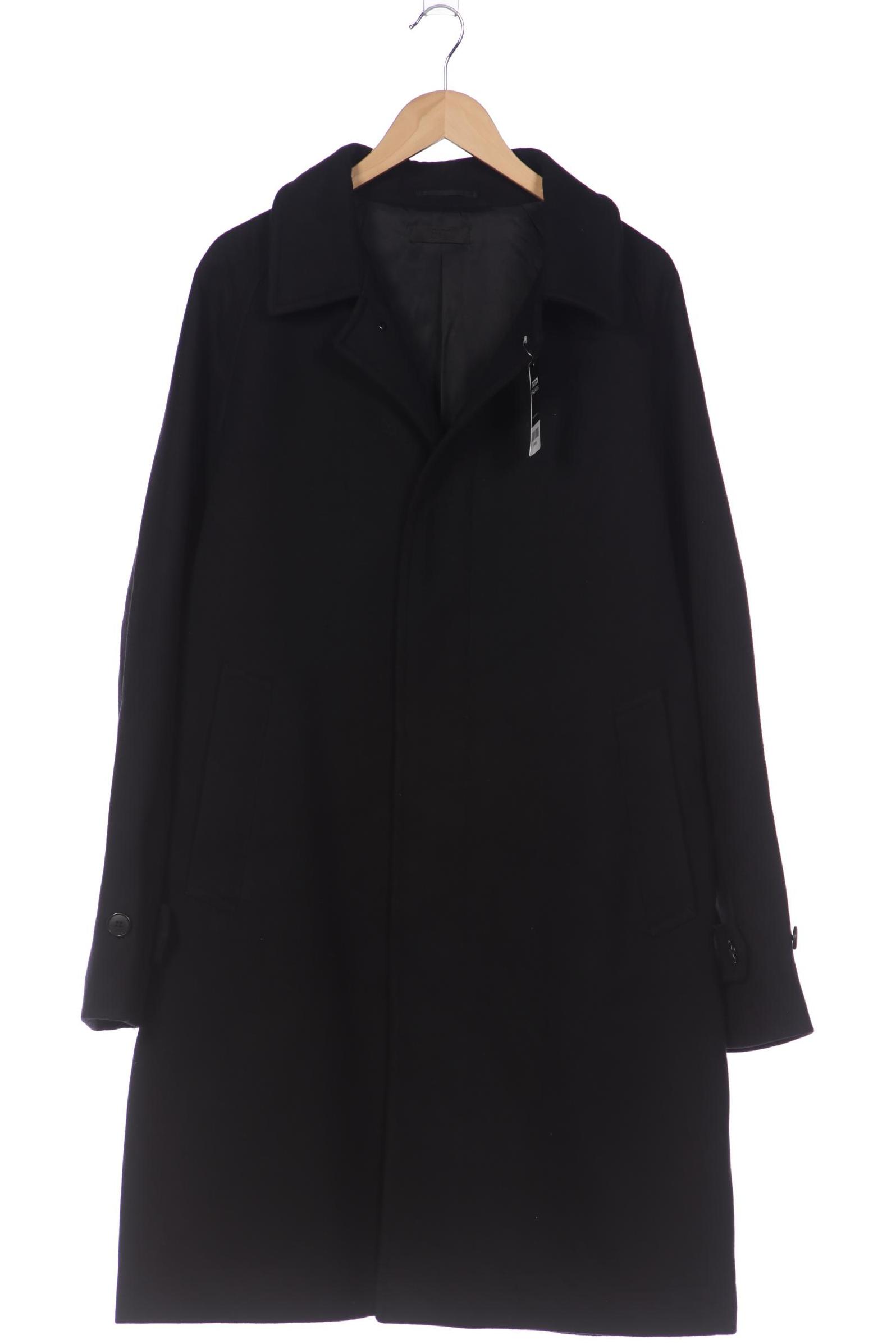 

uniqlo Herren Mantel, schwarz, Gr. 54